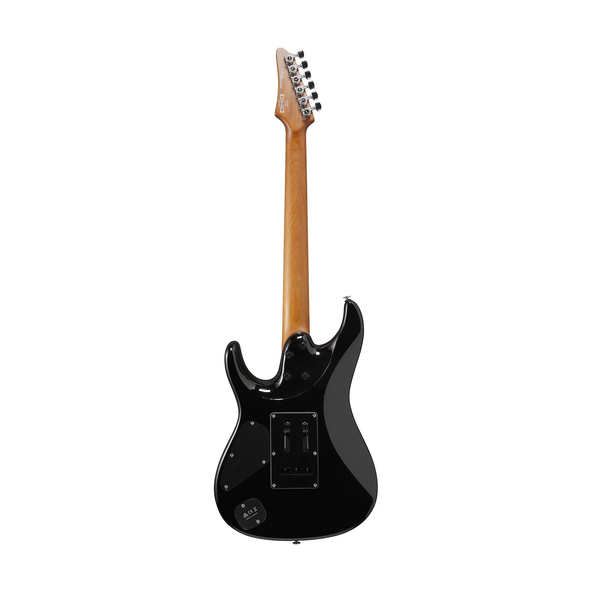 Ibanez Premium AZ42P1-BK Electric Guitar w/Case, Black - Image 2