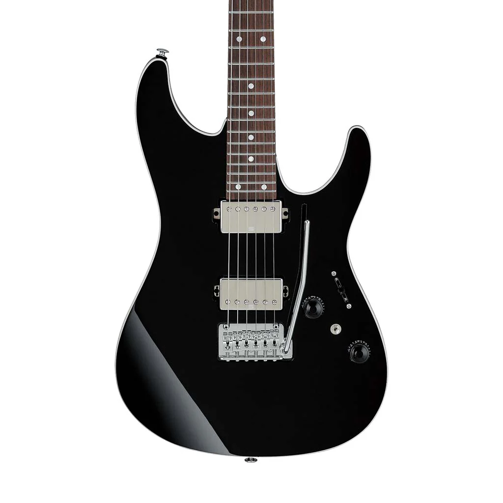 Ibanez Premium AZ42P1-BK Electric Guitar w/Case, Black - Image 3