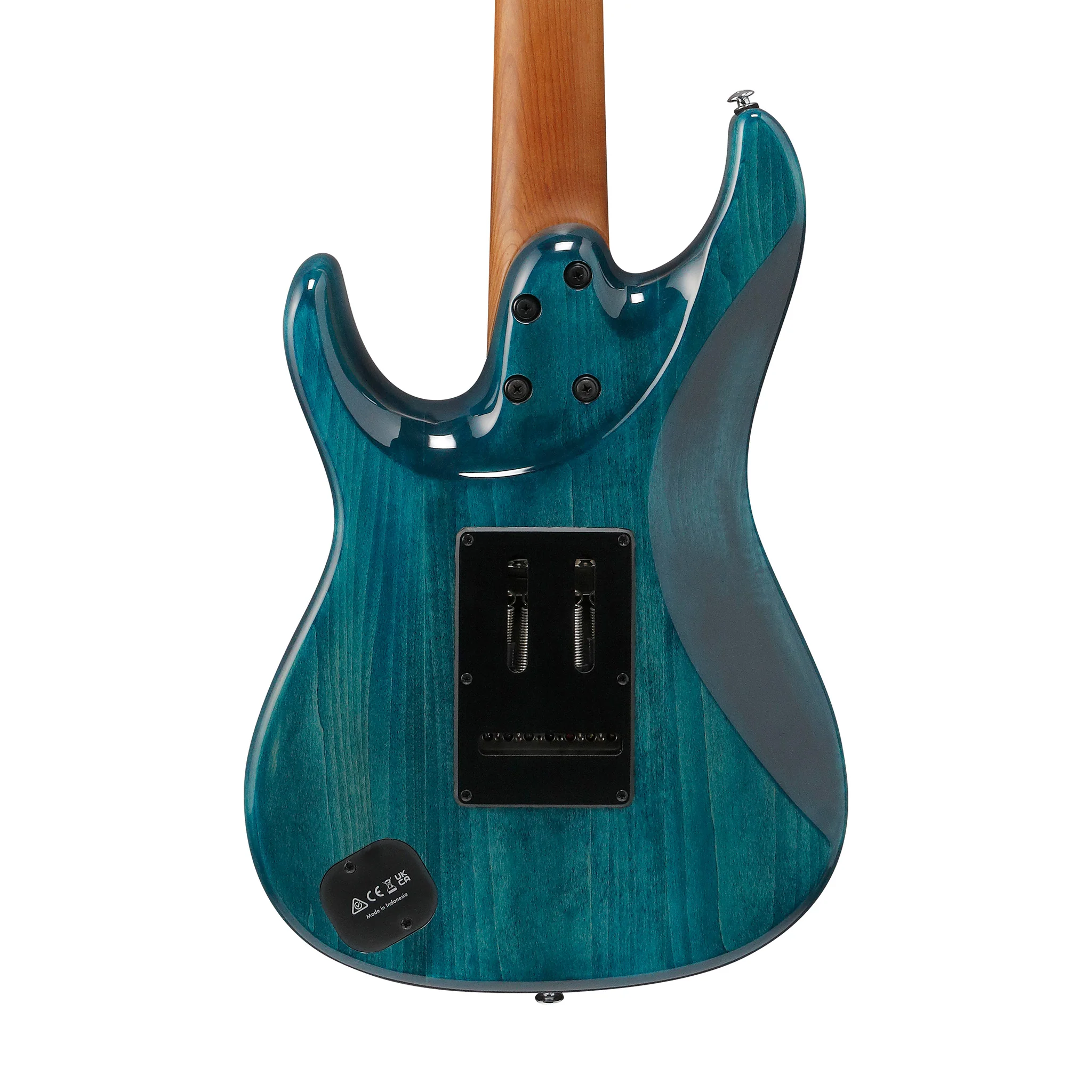 Ibanez Premium AZ447P1QM-COB 7-String Electric Guitar w/Bag, Cosmic Blue - Image 4
