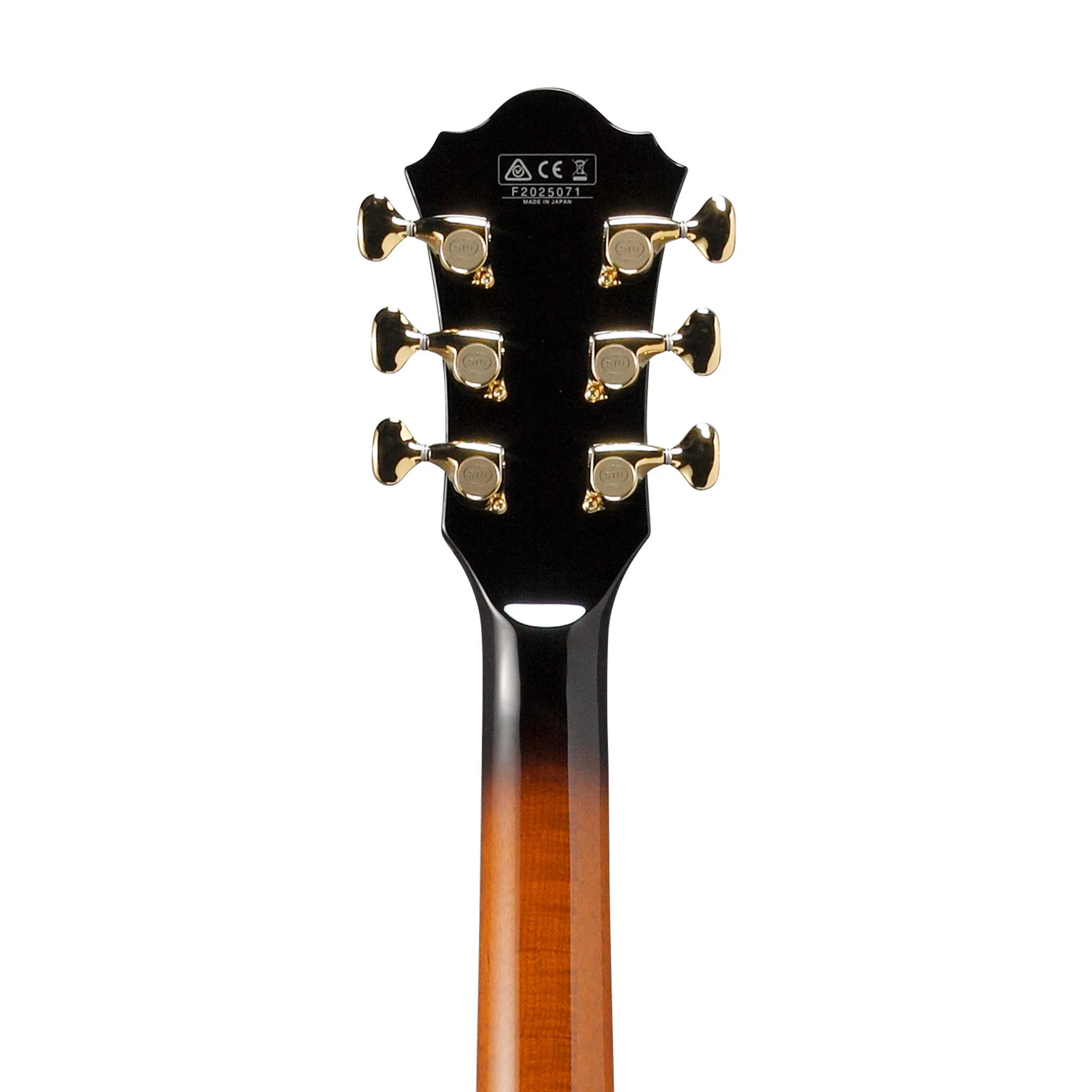 Ibanez Prestige Artstar AS2000-BS Semi-hollowbody Electric Guitar w/Case, Brown Sunburst - Image 7
