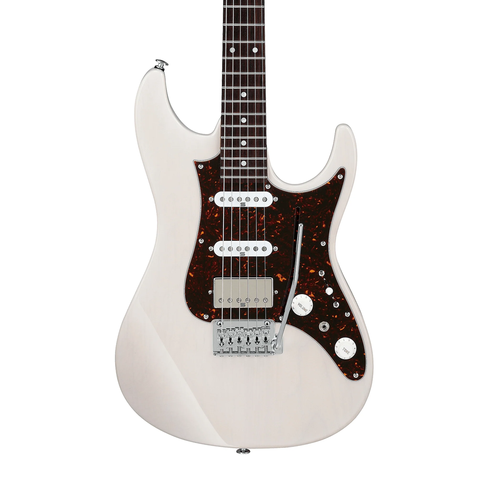 Ibanez Prestige AZ2204N Electric Guitar, Antique White Blonde - Image 2