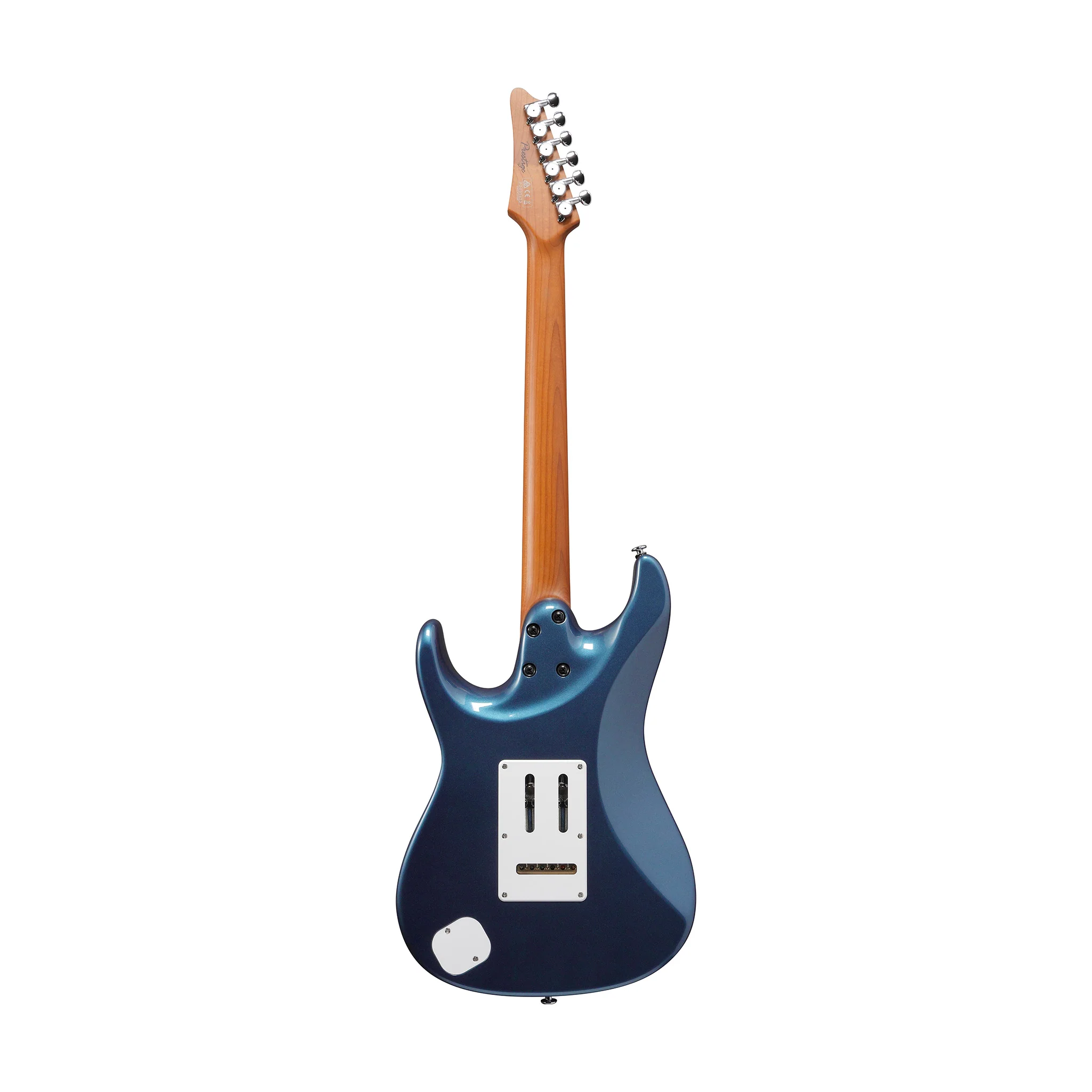 Ibanez Prestige AZ2204N Electric Guitar, Prussian Blue Metallic - Image 2