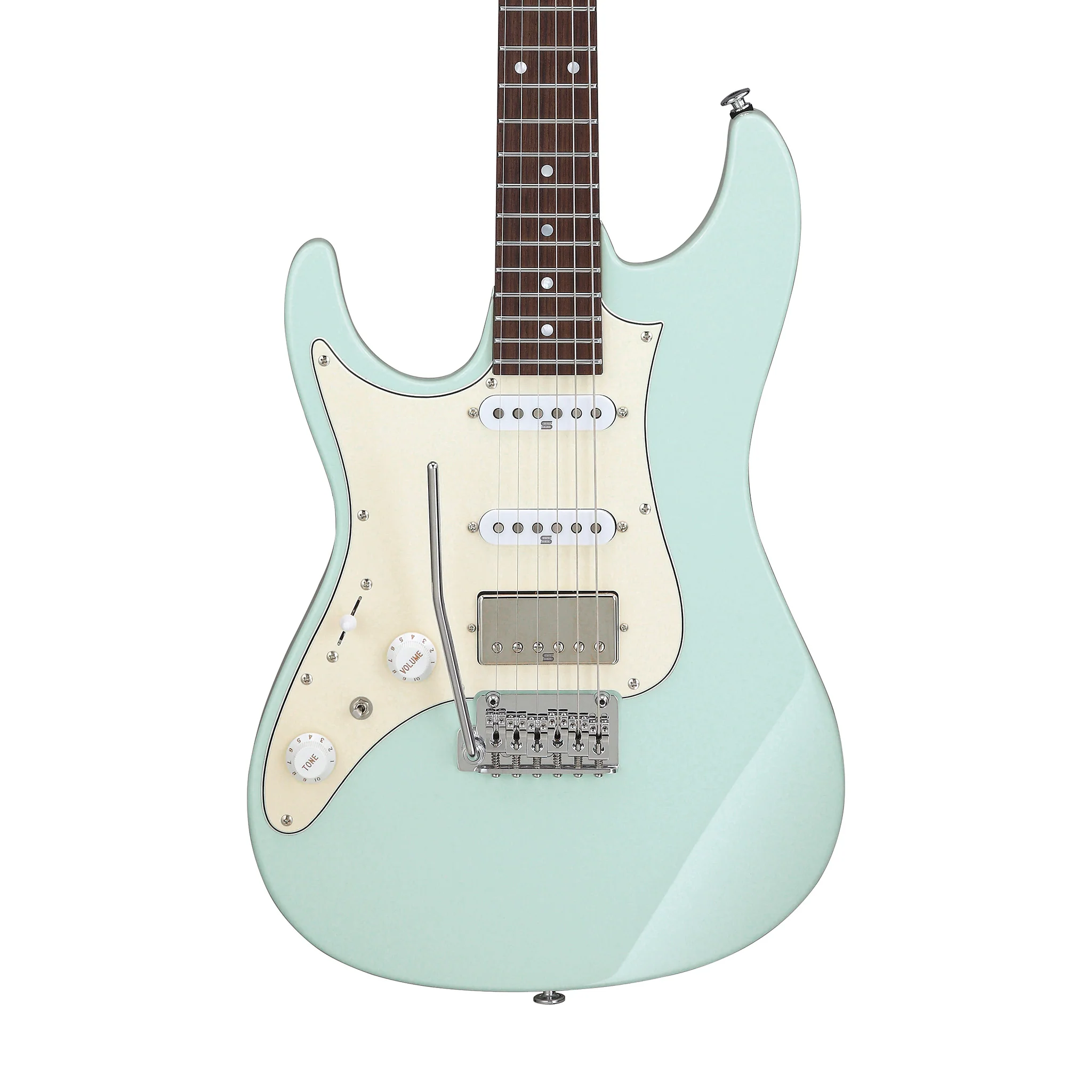 Ibanez Prestige AZ2204NWL-MGR Left-Handed Electric Guitar w/Case, Mint Green - Image 4