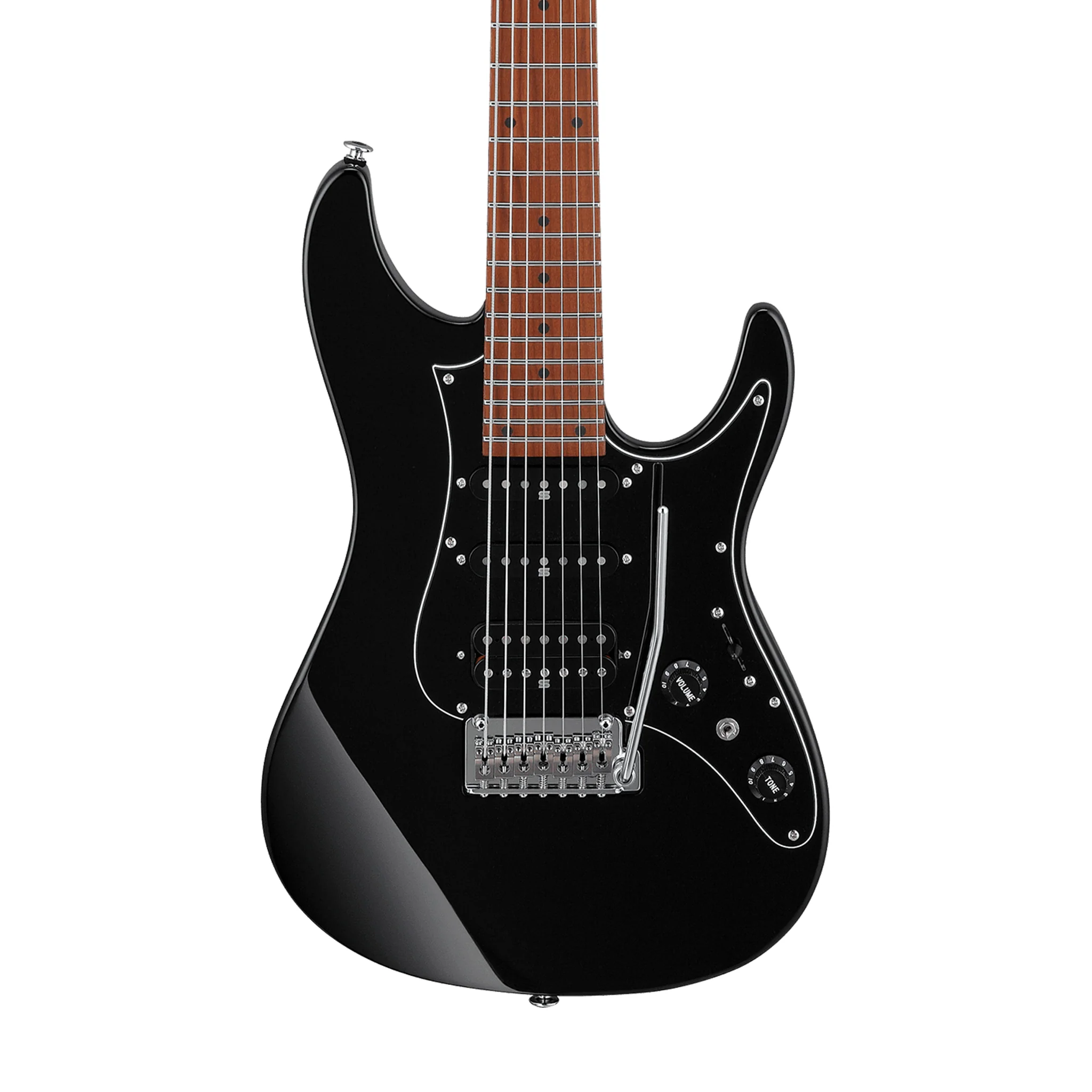 Ibanez Prestige AZ24047-BK Electric Guitar W/Case, Black - Image 2