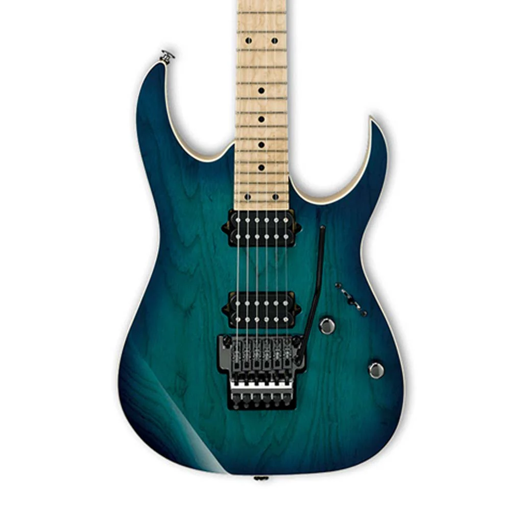 Ibanez Prestige RG652AHM-NGB Electric Guitar w/Case, Nebula Green Burst - Image 2