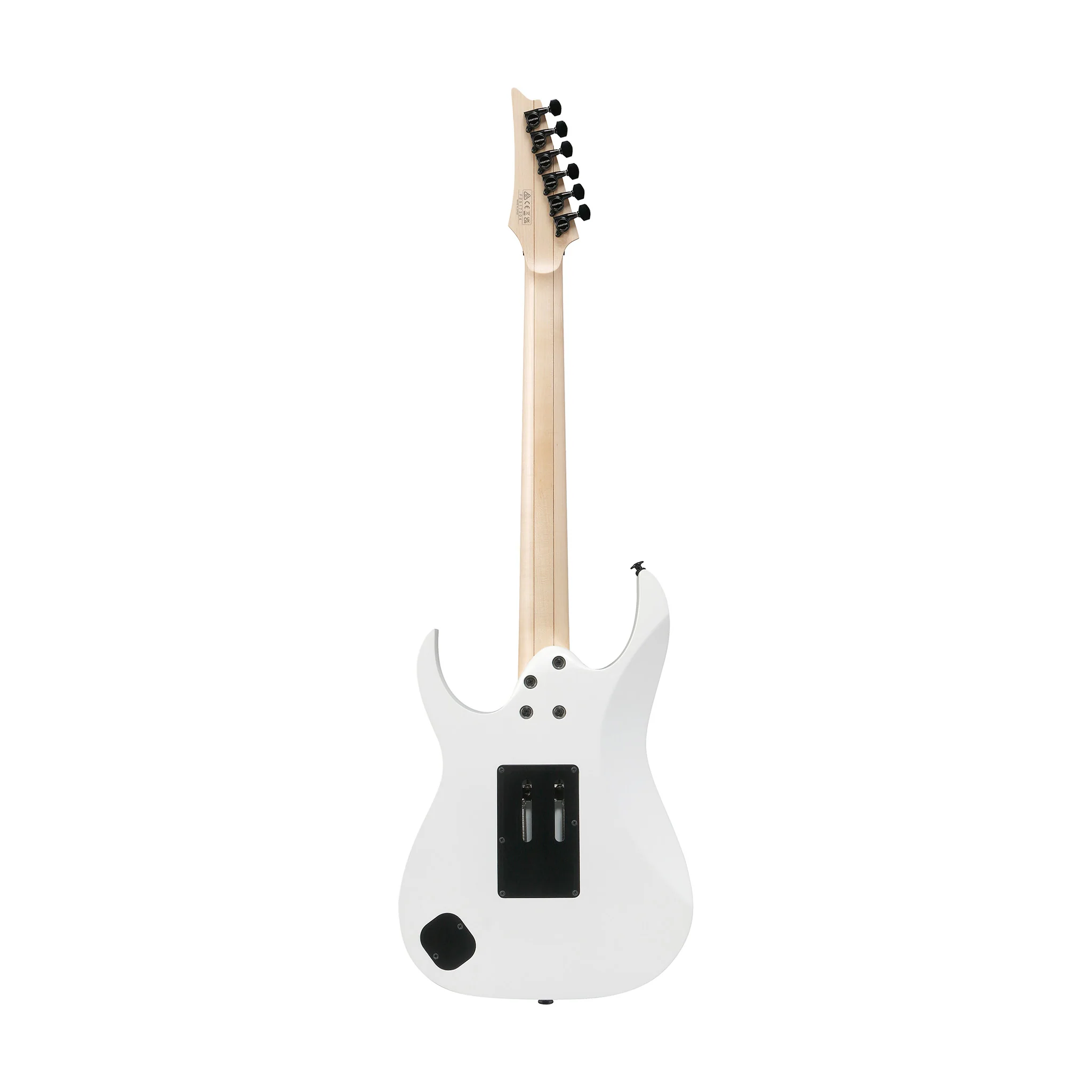 Ibanez Prestige RG653DX-WHF Electric Guitar w/Case, White Flat - Image 2