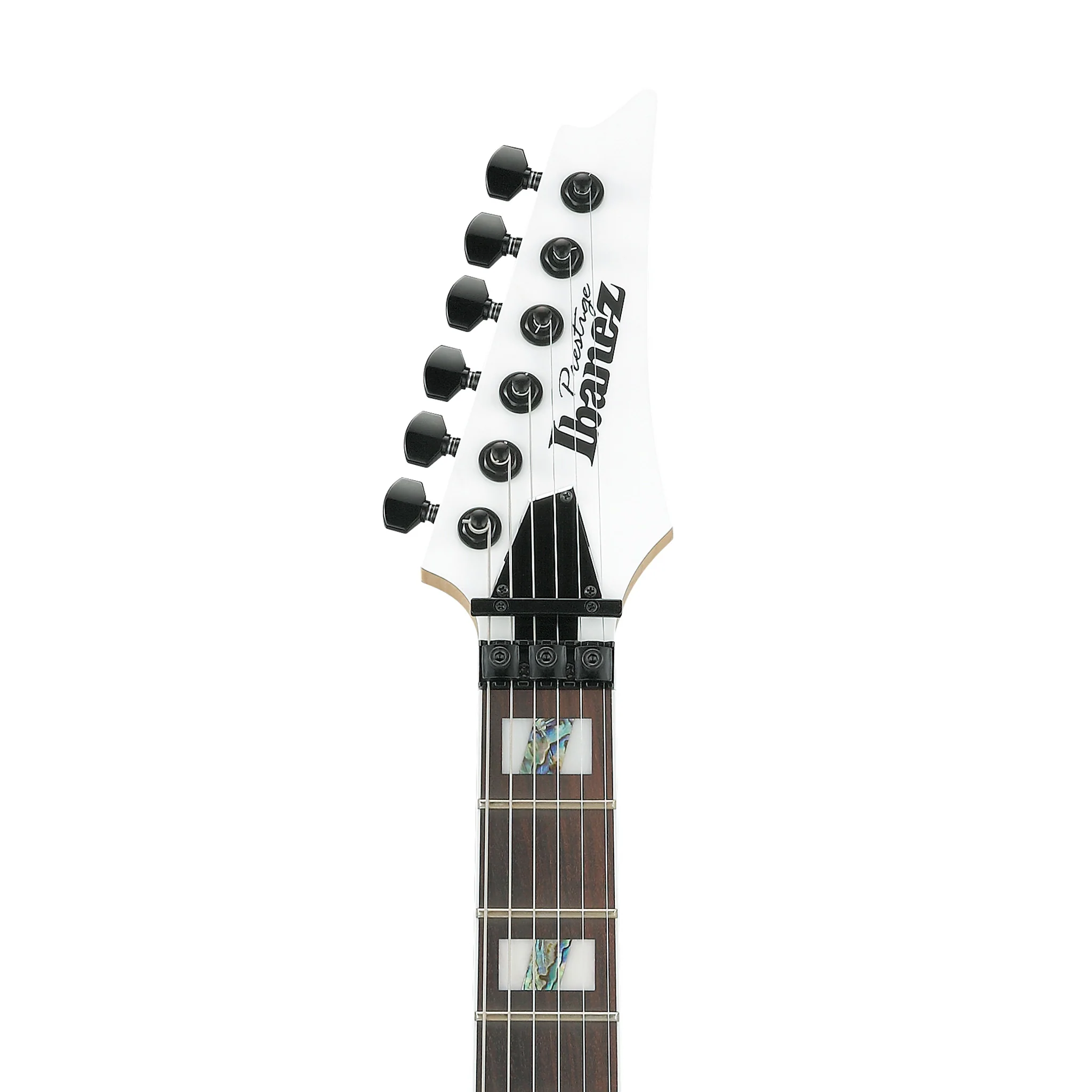 Ibanez Prestige RG653DX-WHF Electric Guitar w/Case, White Flat - Image 5