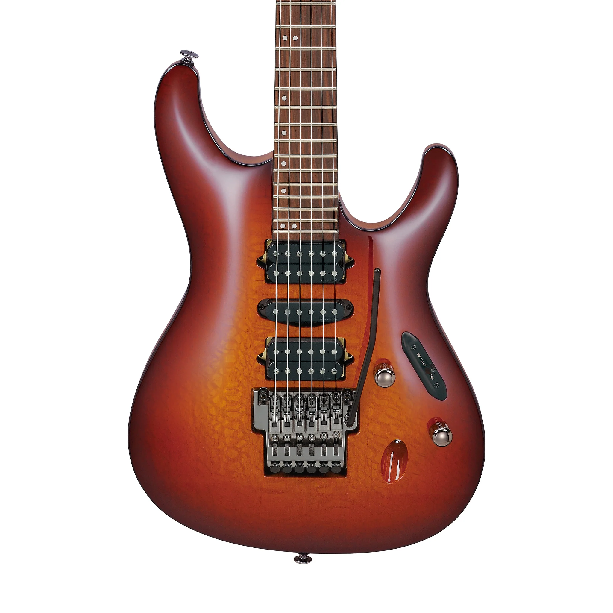 Ibanez Prestige S6670SK-STB Electric Guitar w/Case, Sunset Burst - Image 3