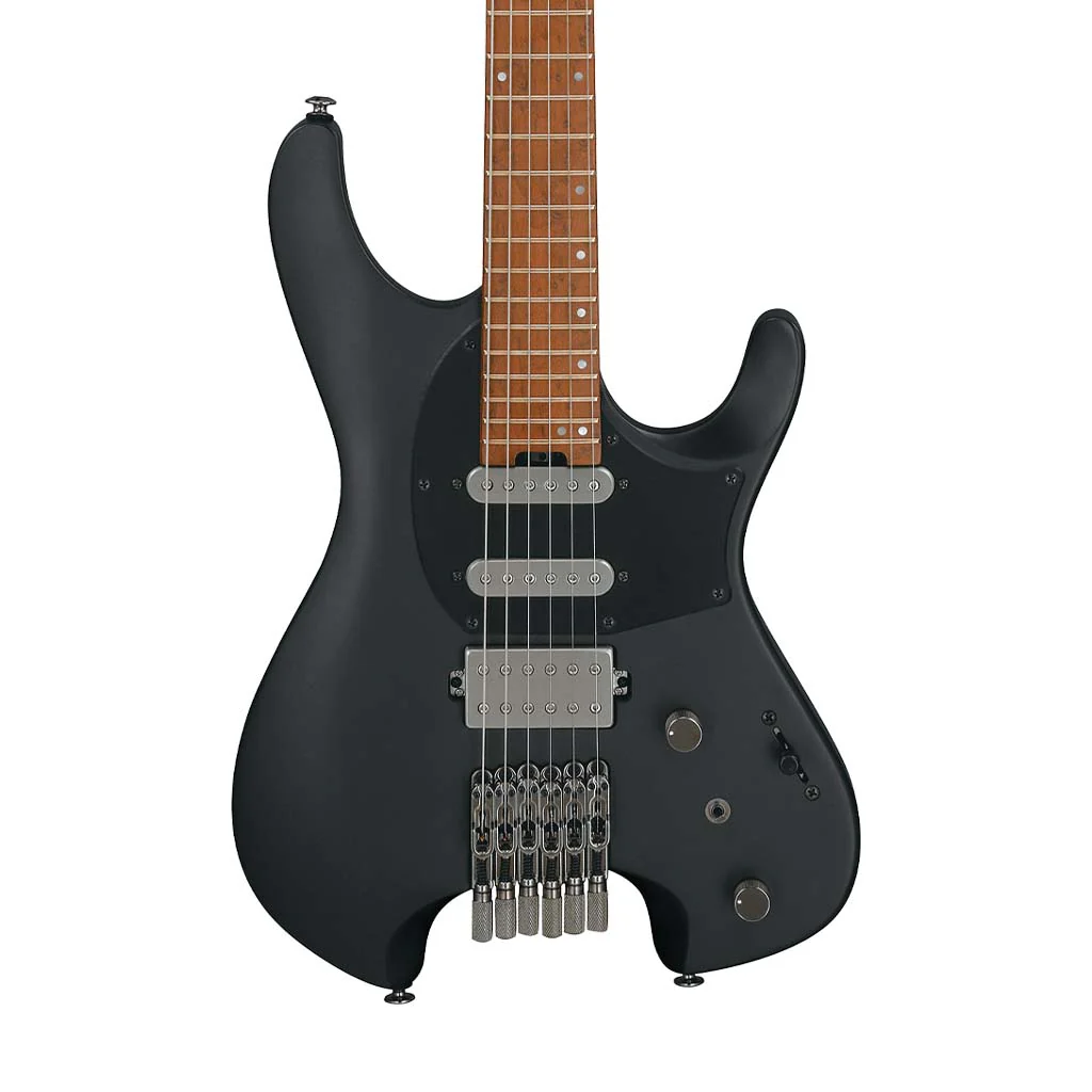 Ibanez Q54-BKF Headless Electric Guitar w/Bag, Black Flat - Image 4