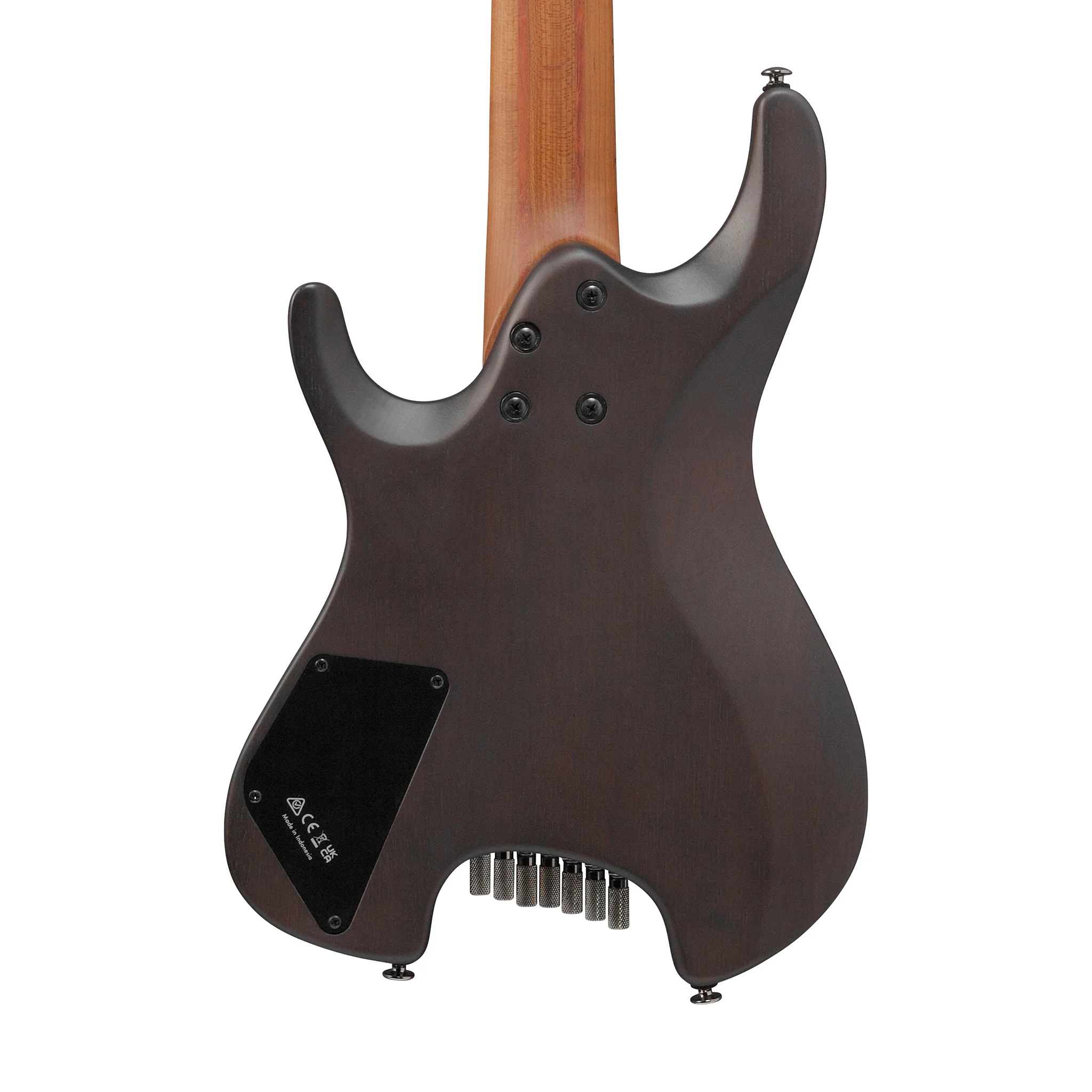 Ibanez QX527PE-NTF Headless Electric Guitar w/Bag, Natural Flat - Image 5