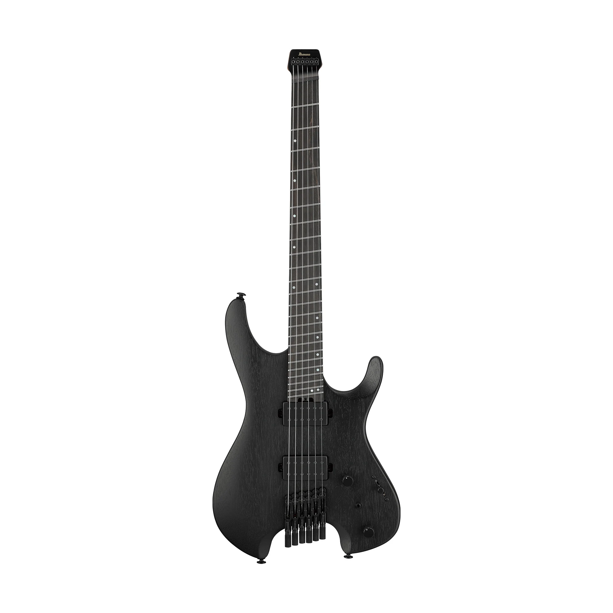 Ibanez QX52B-WK Headless Electric Guitar w/Bag, Weathered Black