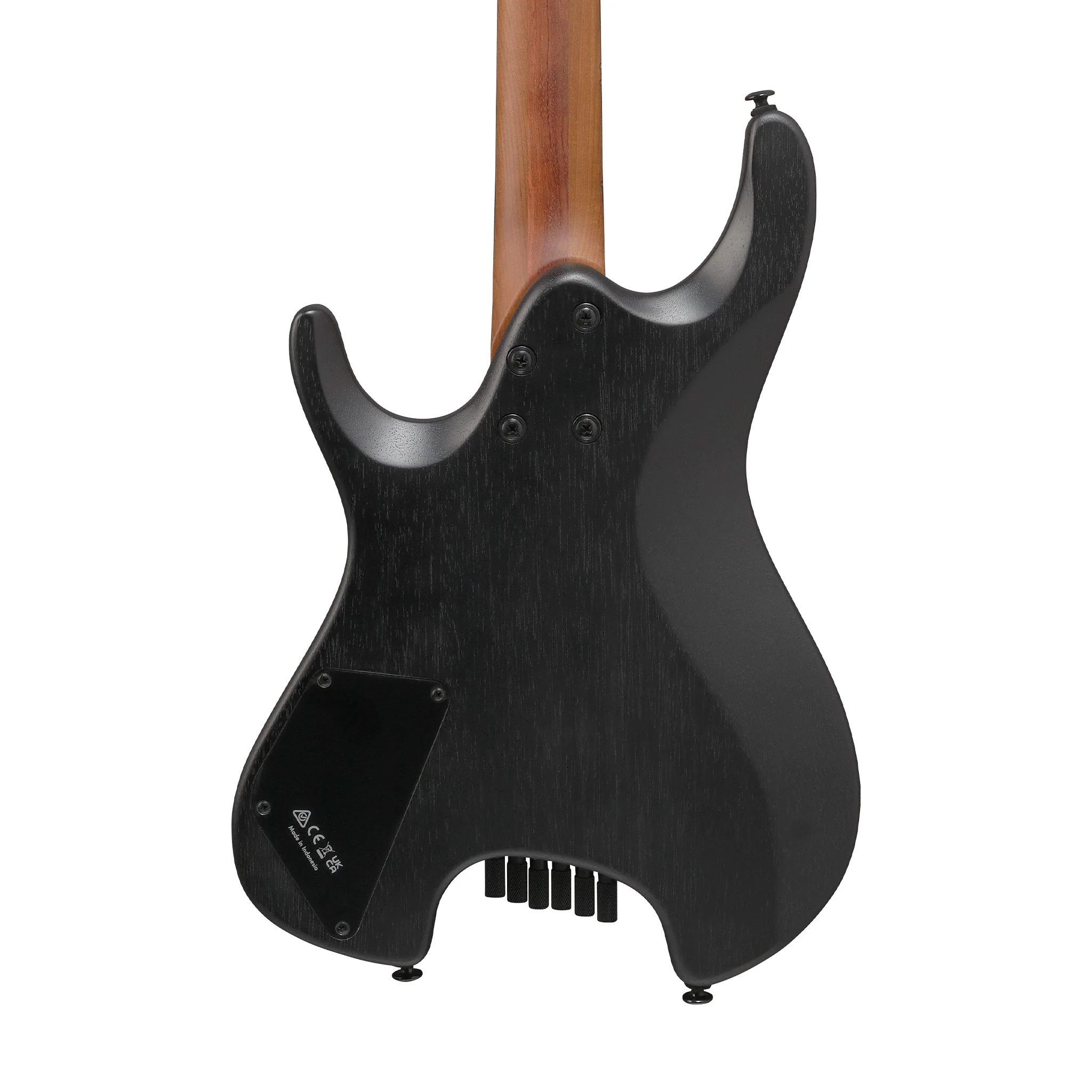 Ibanez QX52B-WK Headless Electric Guitar w/Bag, Weathered Black - Image 4