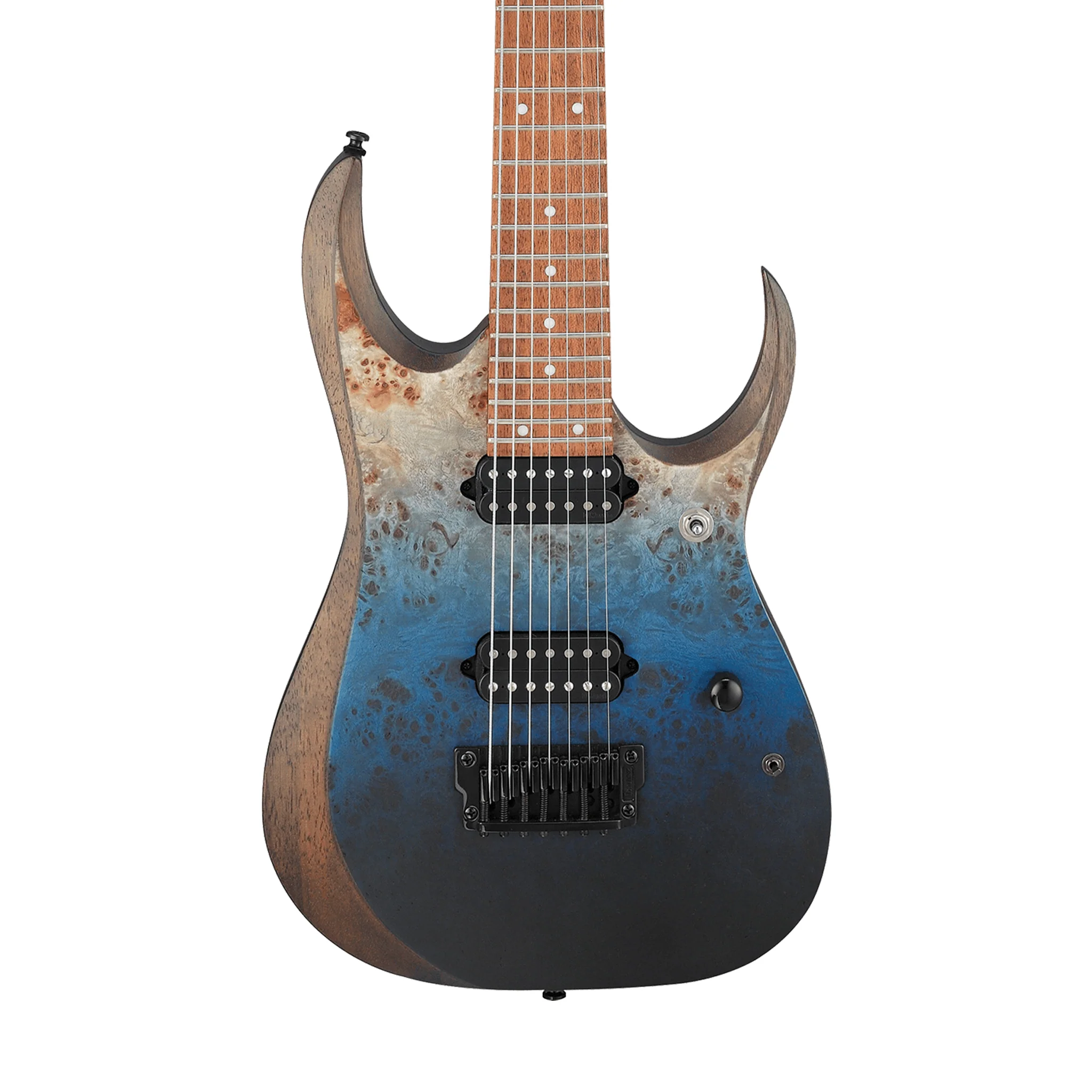 Ibanez RGD7521PB-DSF 7-String Electric Guitar, Deep Seafloor Fade Flat - Image 2