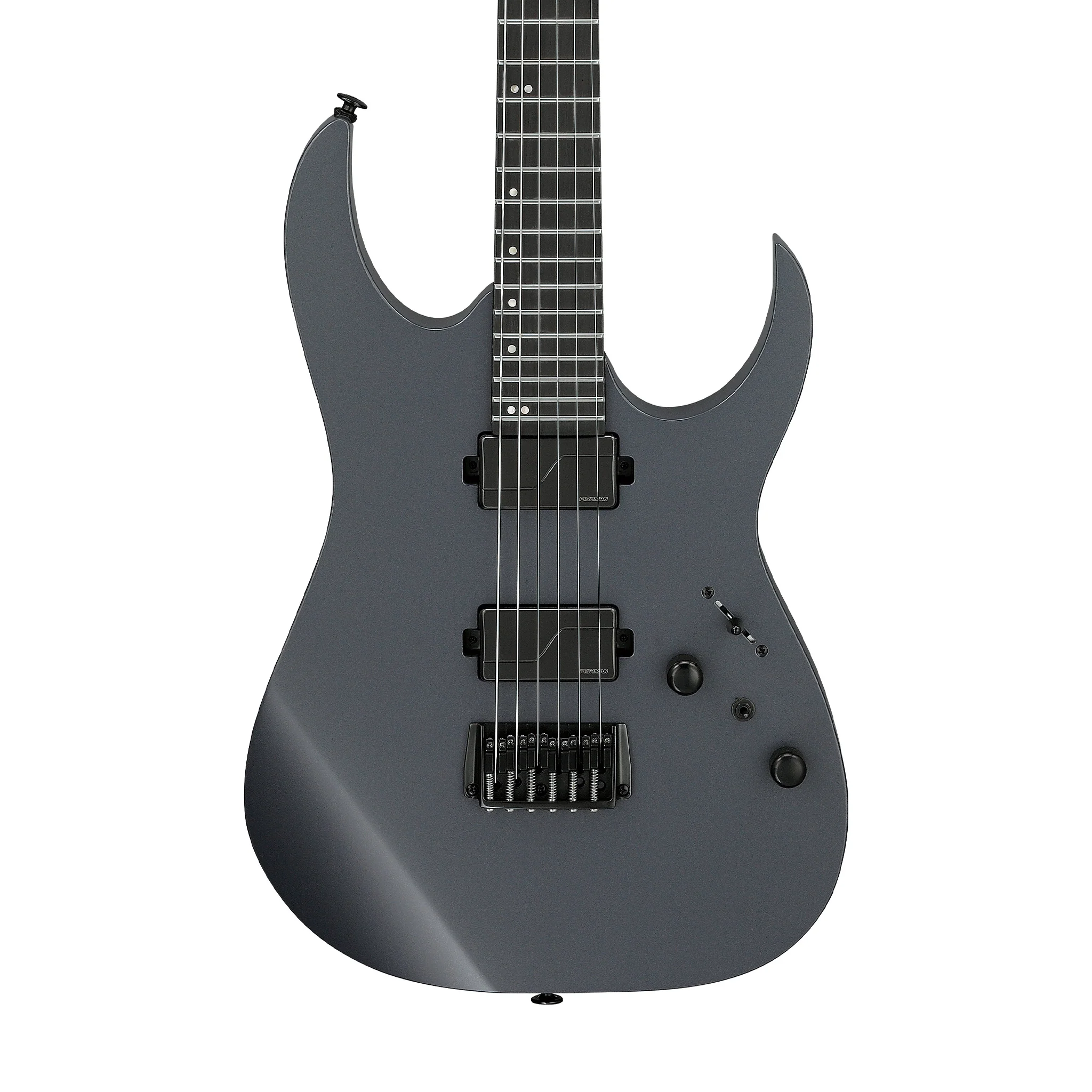 Ibanez RGR5121RB-GRF Electric Guitar w/Case, Gray Metallic Flat - Image 3