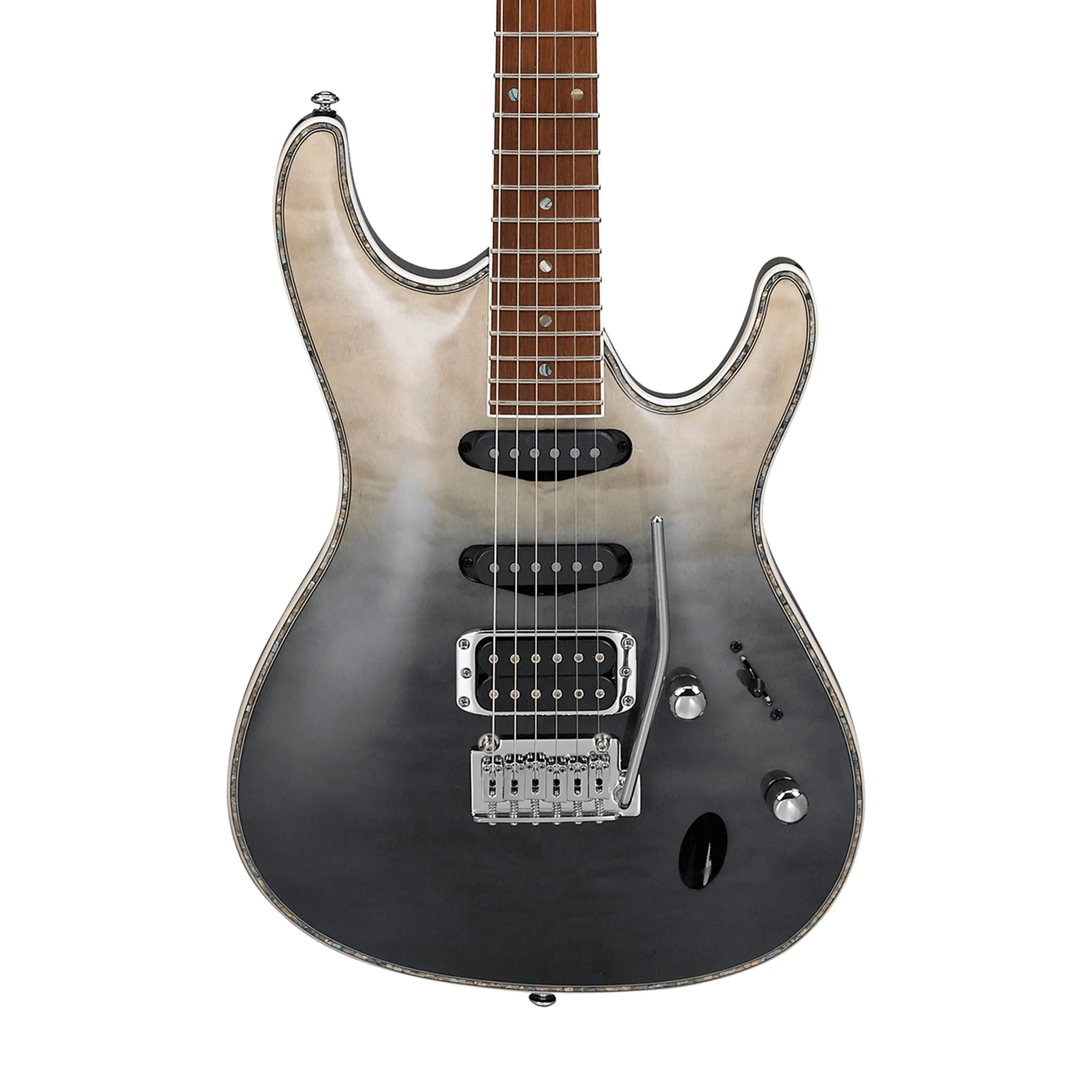 Ibanez SA360NQM-BMG Electric Guitar, Black Mirage Gradation - Image 2