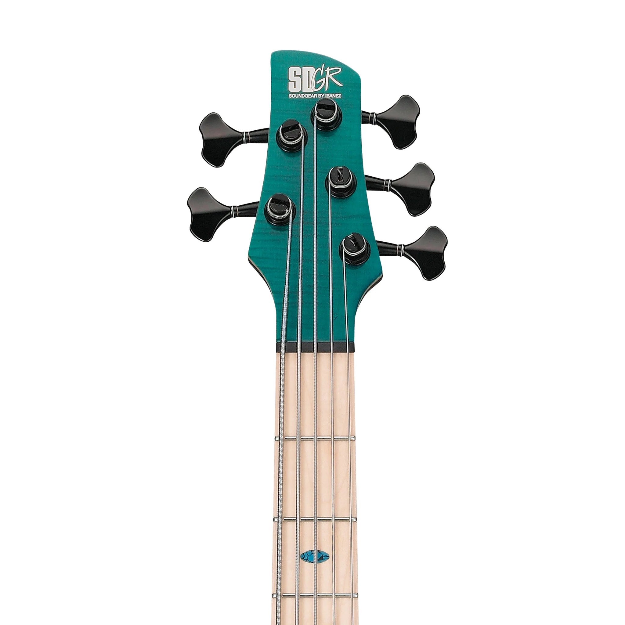 Ibanez SR1426B-CGL 6-String Electric Bass Guitar w/Gig Bag, Caribbean Green Low Gloss - Image 6