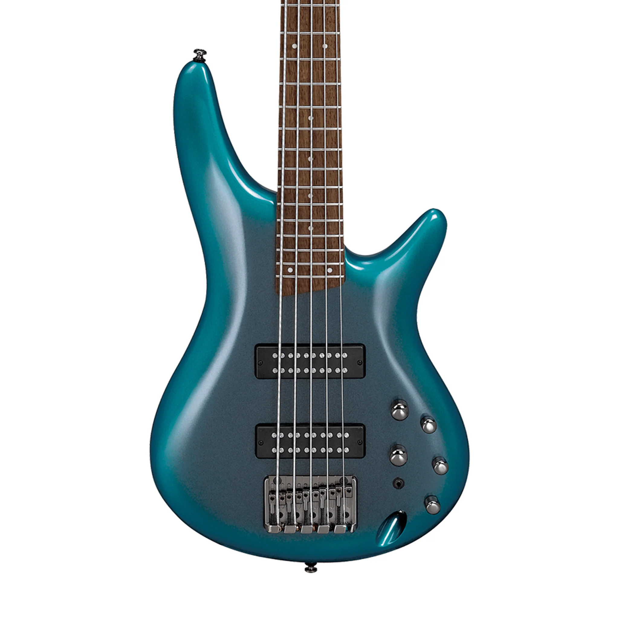 Ibanez SR305E-CUB 5-String Electric Bass Guitar, Cerulean Aura Burst - Image 2