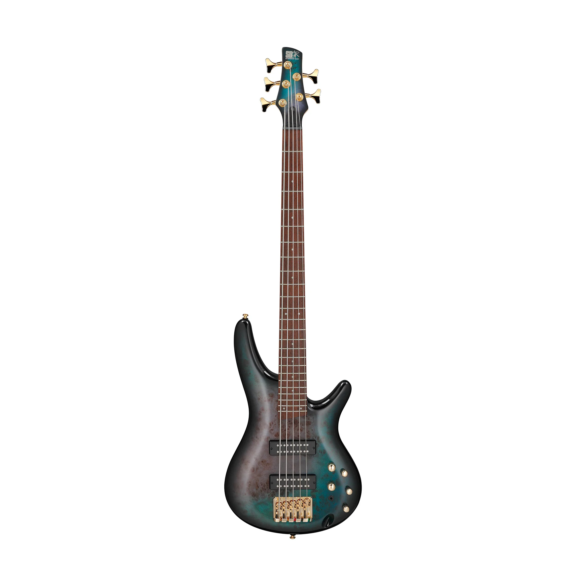 Ibanez SR405EPBDX Standard 5-String Bass Guitar, Tropical Seafloor Burst