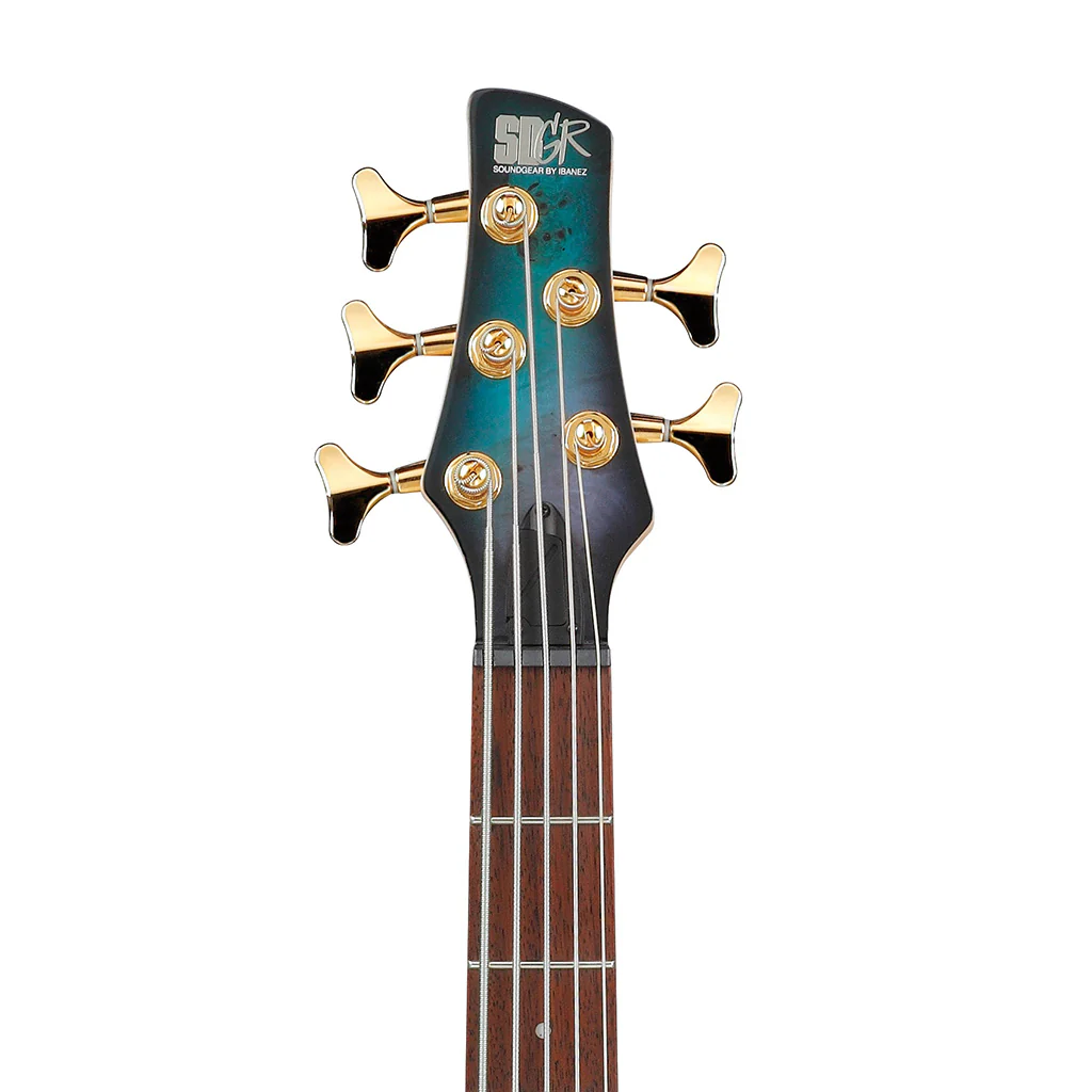 Ibanez SR405EPBDX Standard 5-String Bass Guitar, Tropical Seafloor Burst - Image 6