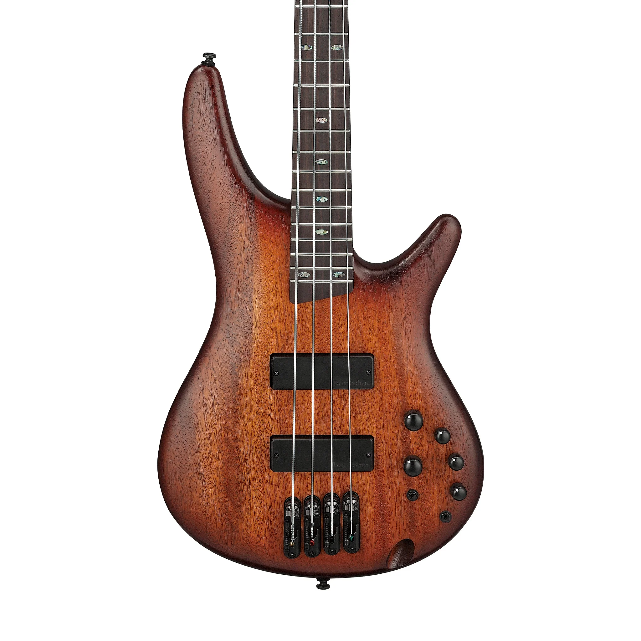 Ibanez SR500A-MHL Electric Bass Guitar, Mahogany Brown Burst Low Gloss - Image 3