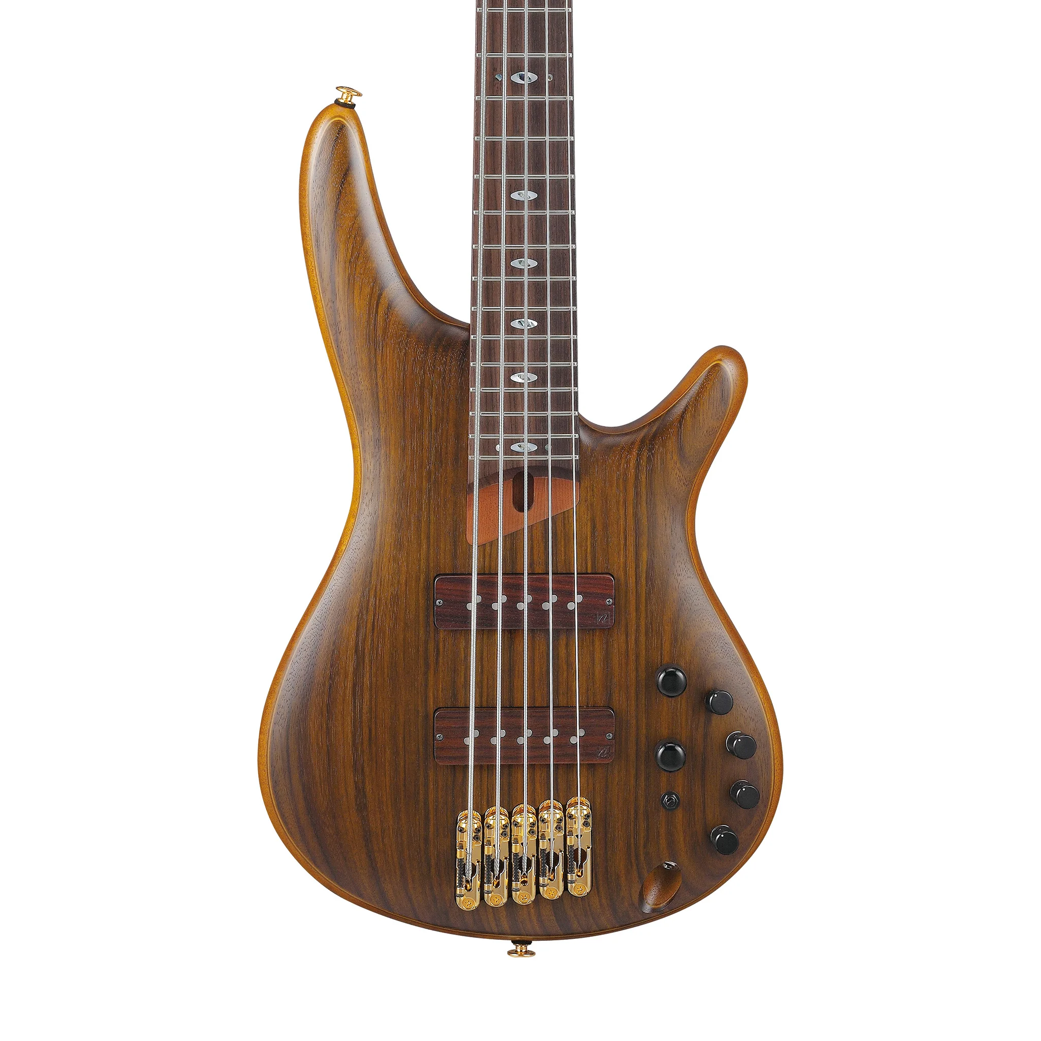 Ibanez SR5505-MHF 5-String Electric Bass Guitar w/Case, Mocha Flat - Image 4