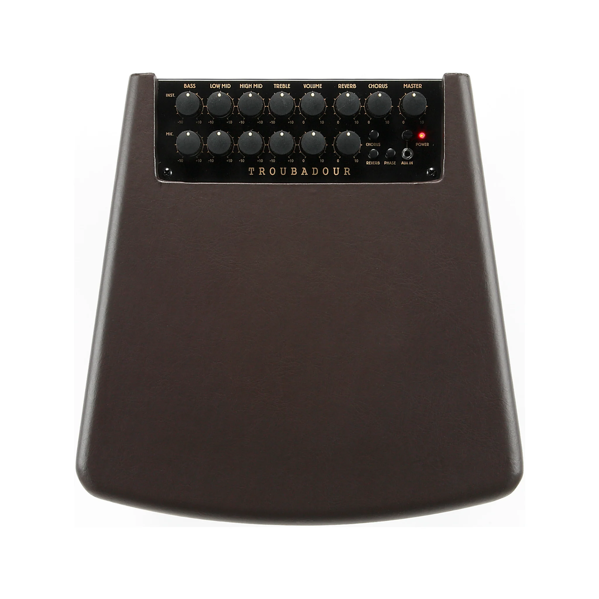 Ibanez T80II-E Troubadour II 80W Acoustic Guitar Combo Amplifier, Brown - Image 3
