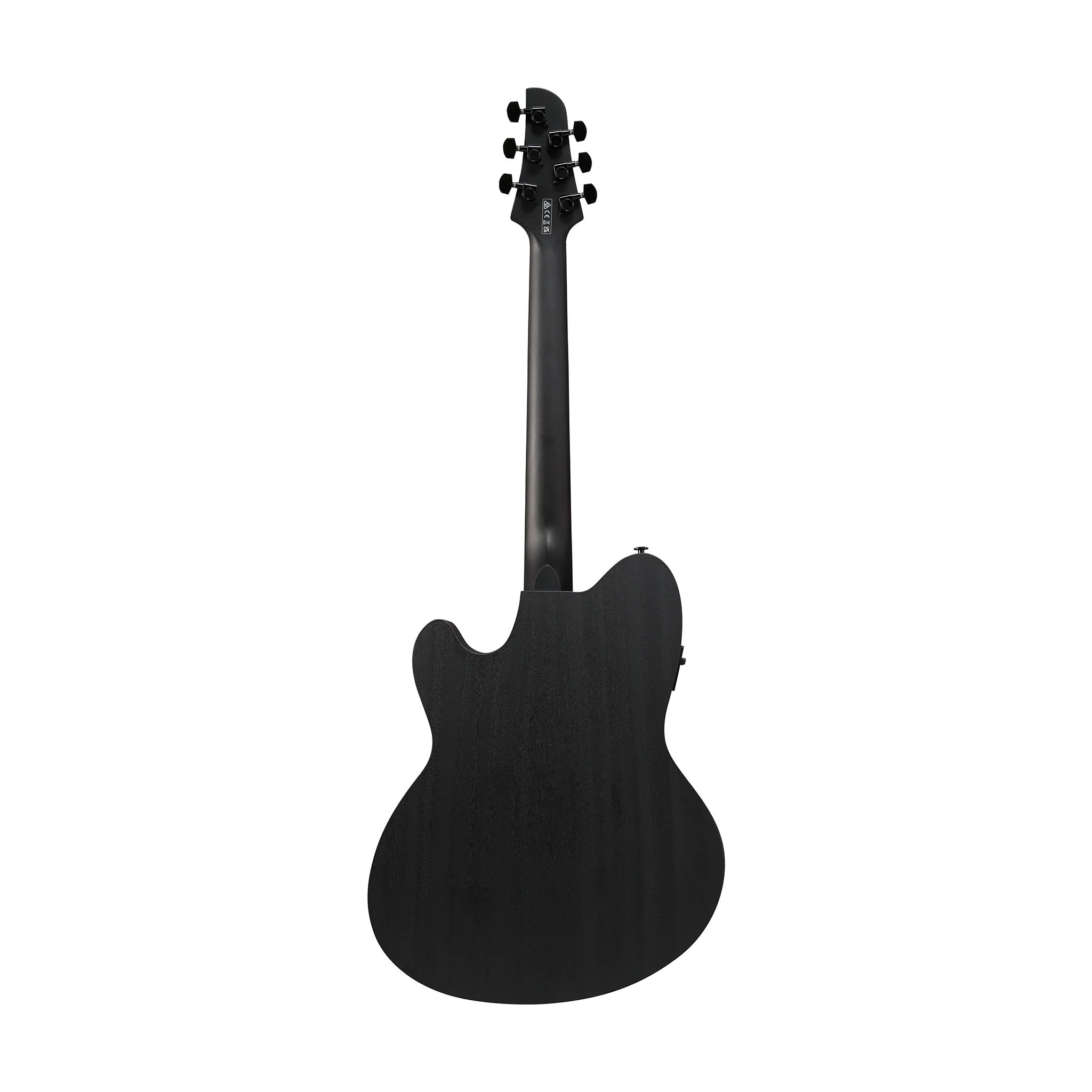 Ibanez TCY621-BOT Acoustic-Electric Guitar, Black Out - Image 2