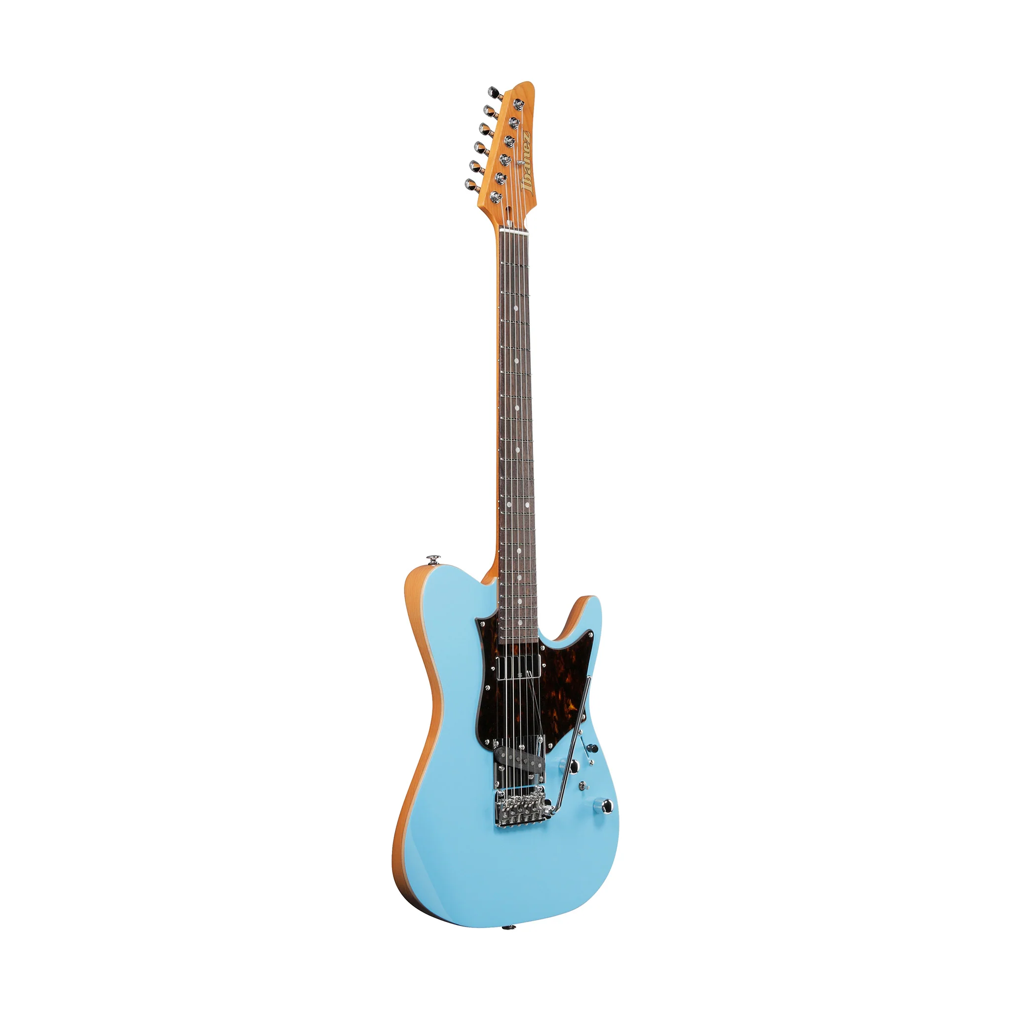 Ibanez TQMS1-CTB Tom Quayle Signature Electric Guitar w/Case, Celeste Blue - Image 3