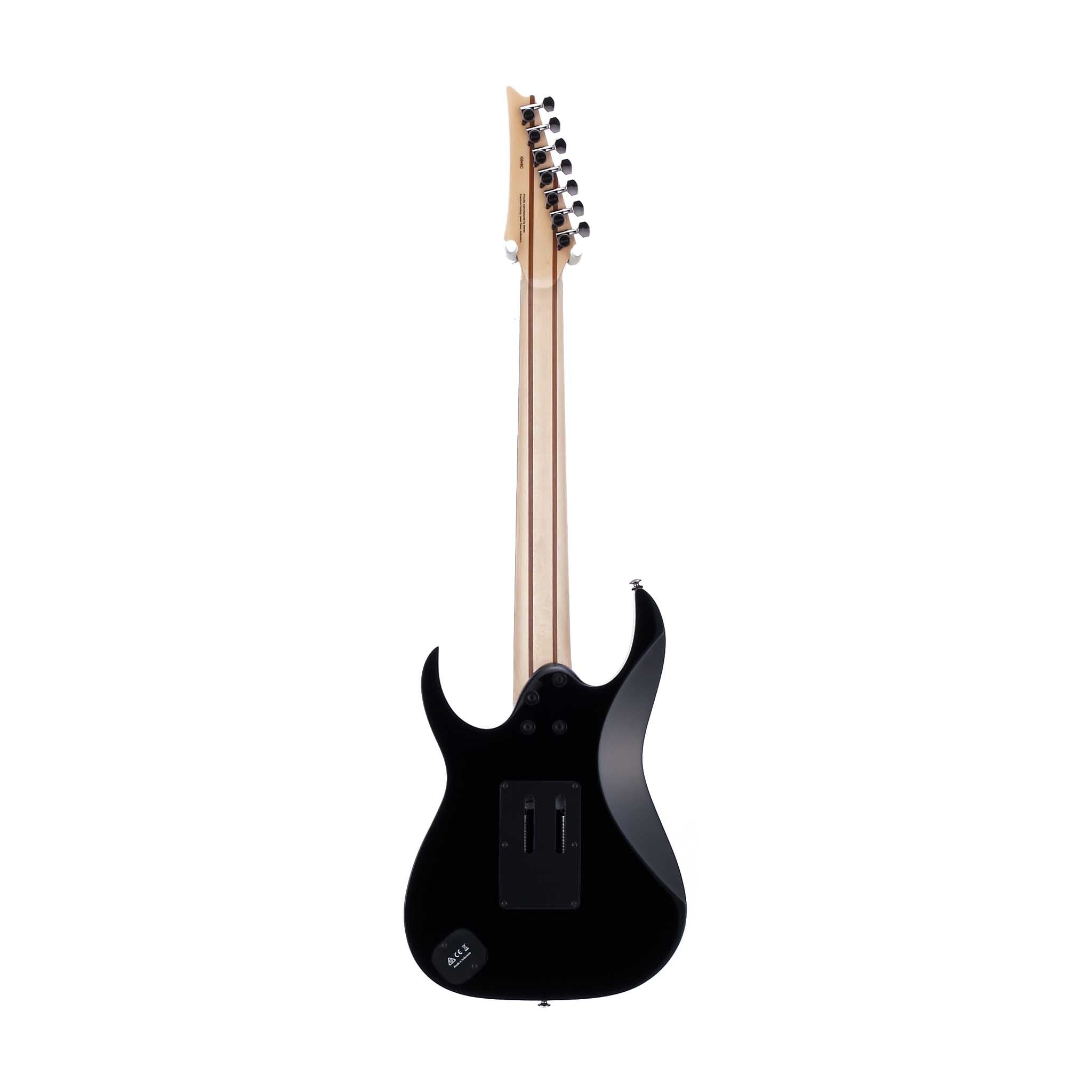 Ibanez UV70P-BK Steve Vai Signature 7-String Electric Guitar w/Case, Black - Image 2