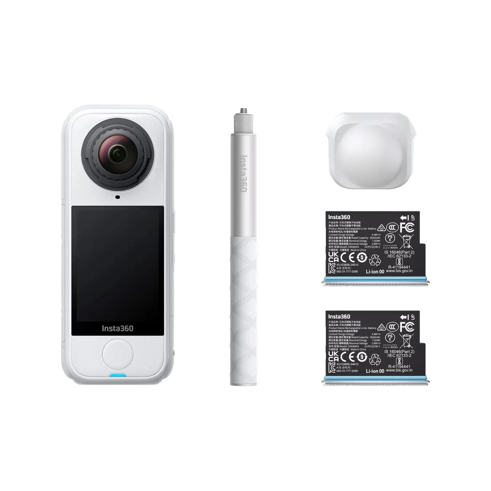 Insta360 X4 Air Starter Bundle, Arctic White