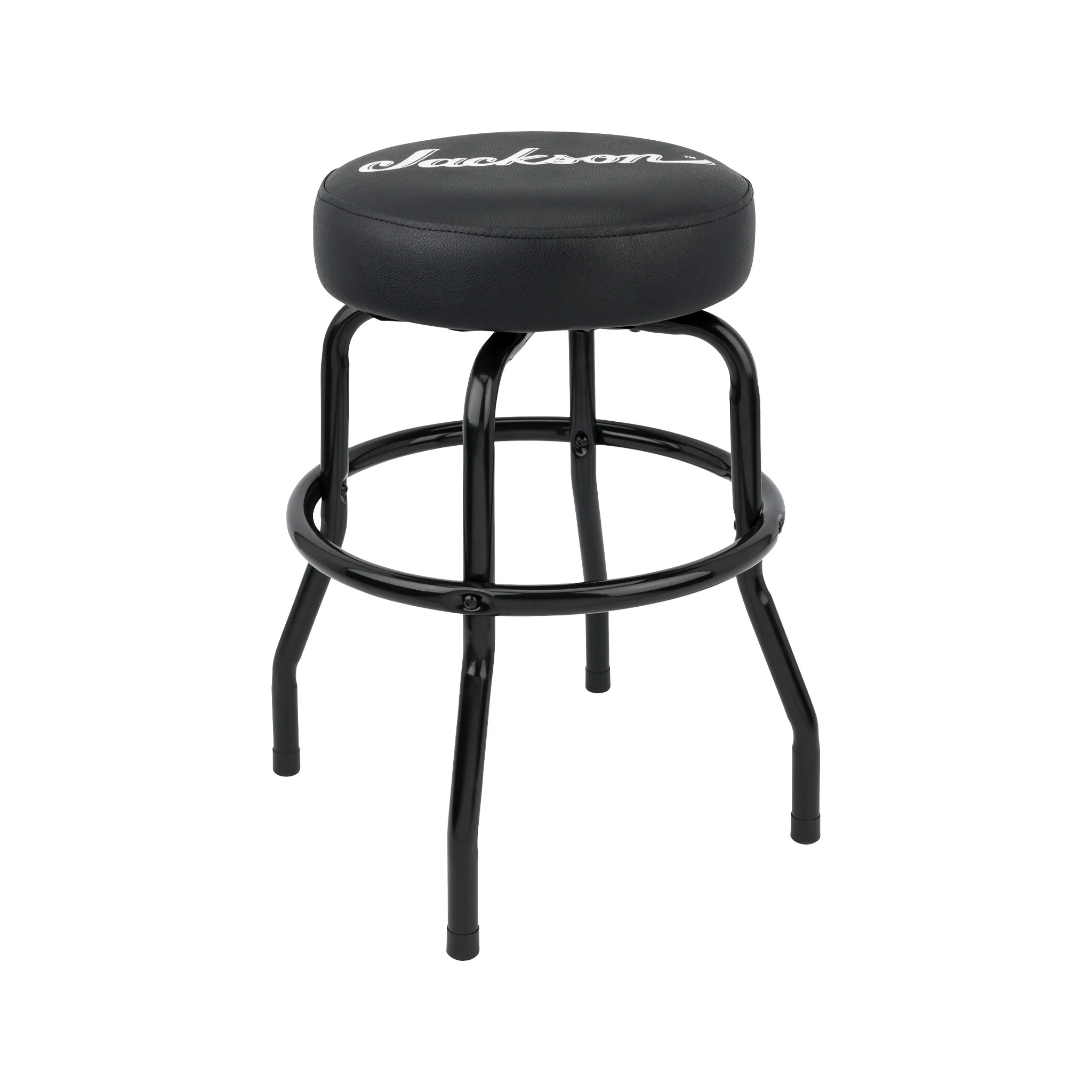 Jackson 24Inch Logo Barstool, Black