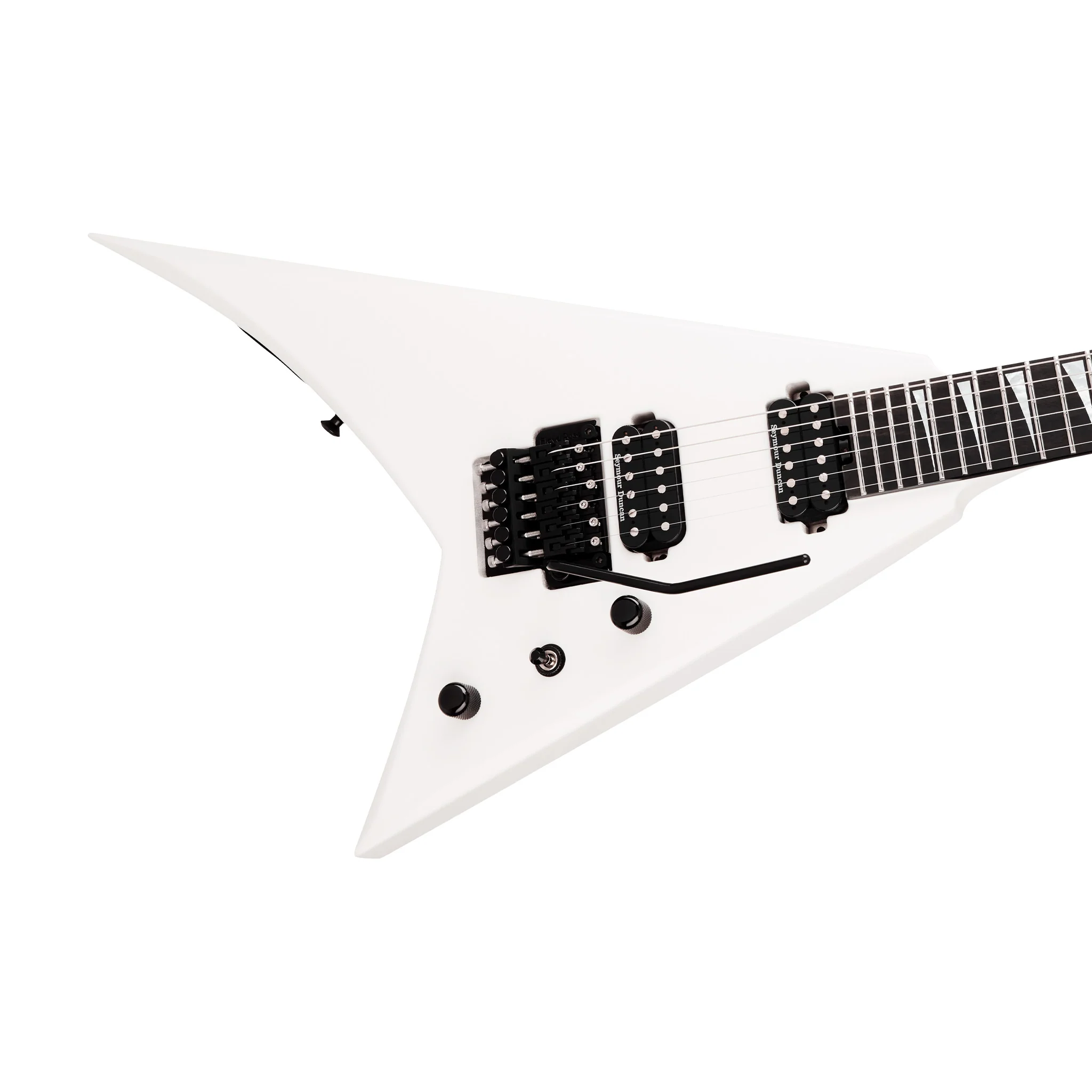Jackson American Series Rhoads RR24 Electric Guitar, Ebony FB, Snow White - Image 5