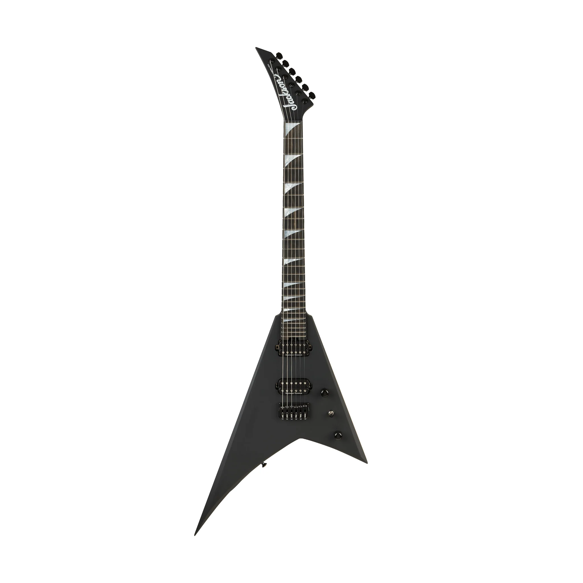 Jackson American Series Rhoads RR24 HT Electric Guitar, Ebony FB, Satin Black