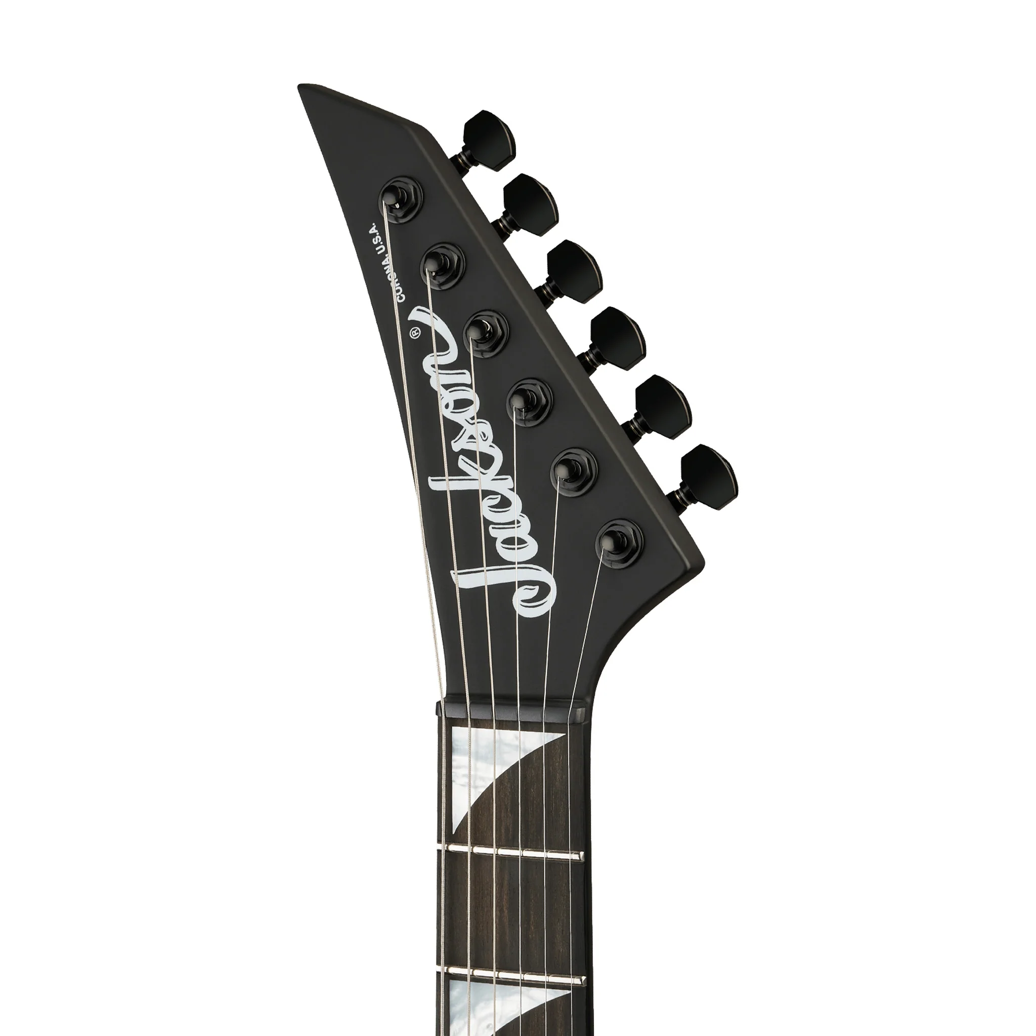 Jackson American Series Rhoads RR24 HT Electric Guitar, Ebony FB, Satin Black - Image 6