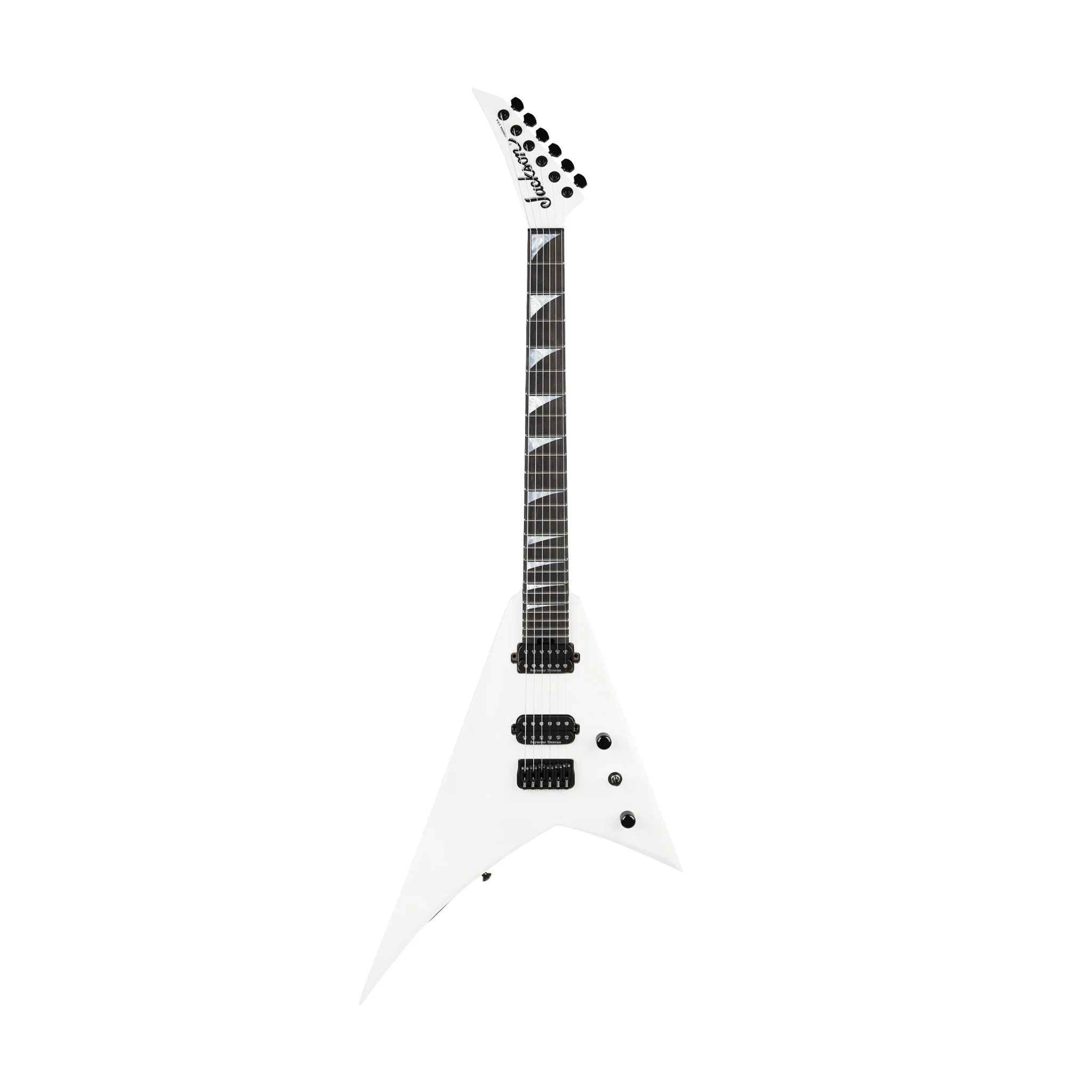 Jackson American Series Rhoads RR24 HT Electric Guitar, Ebony FB, Snow White