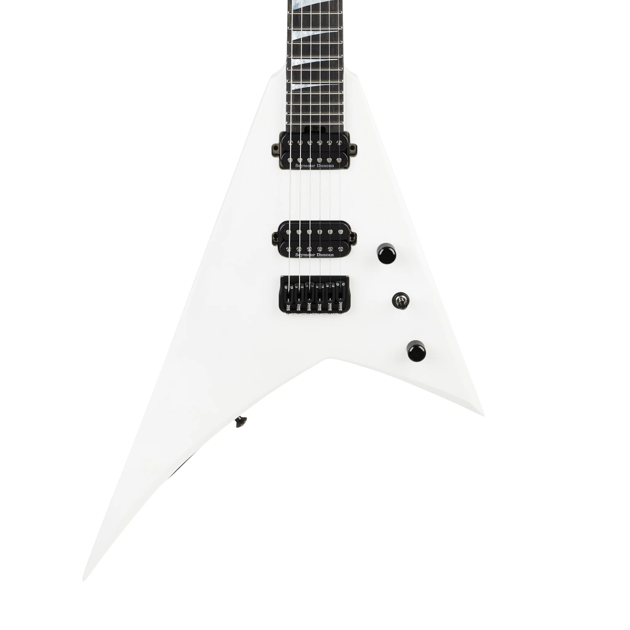 Jackson American Series Rhoads RR24 HT Electric Guitar, Ebony FB, Snow White - Image 3