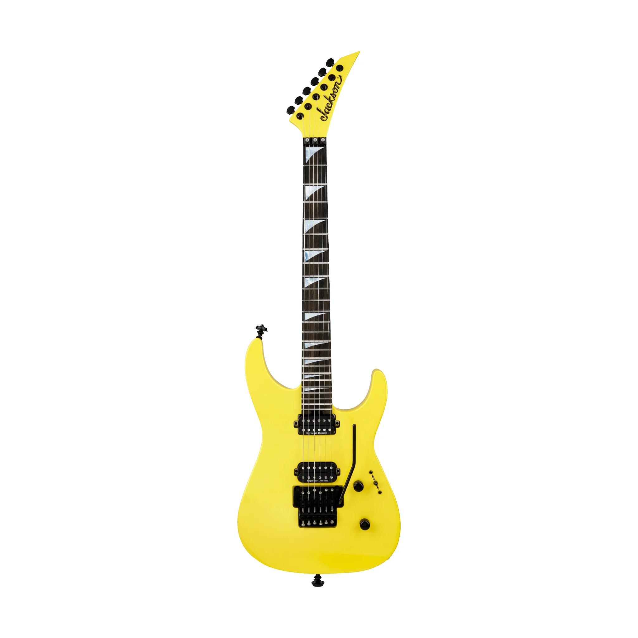 Jackson American Series Soloist SL2 DX Electric Guitar, Ebony FB, Lemon Ice