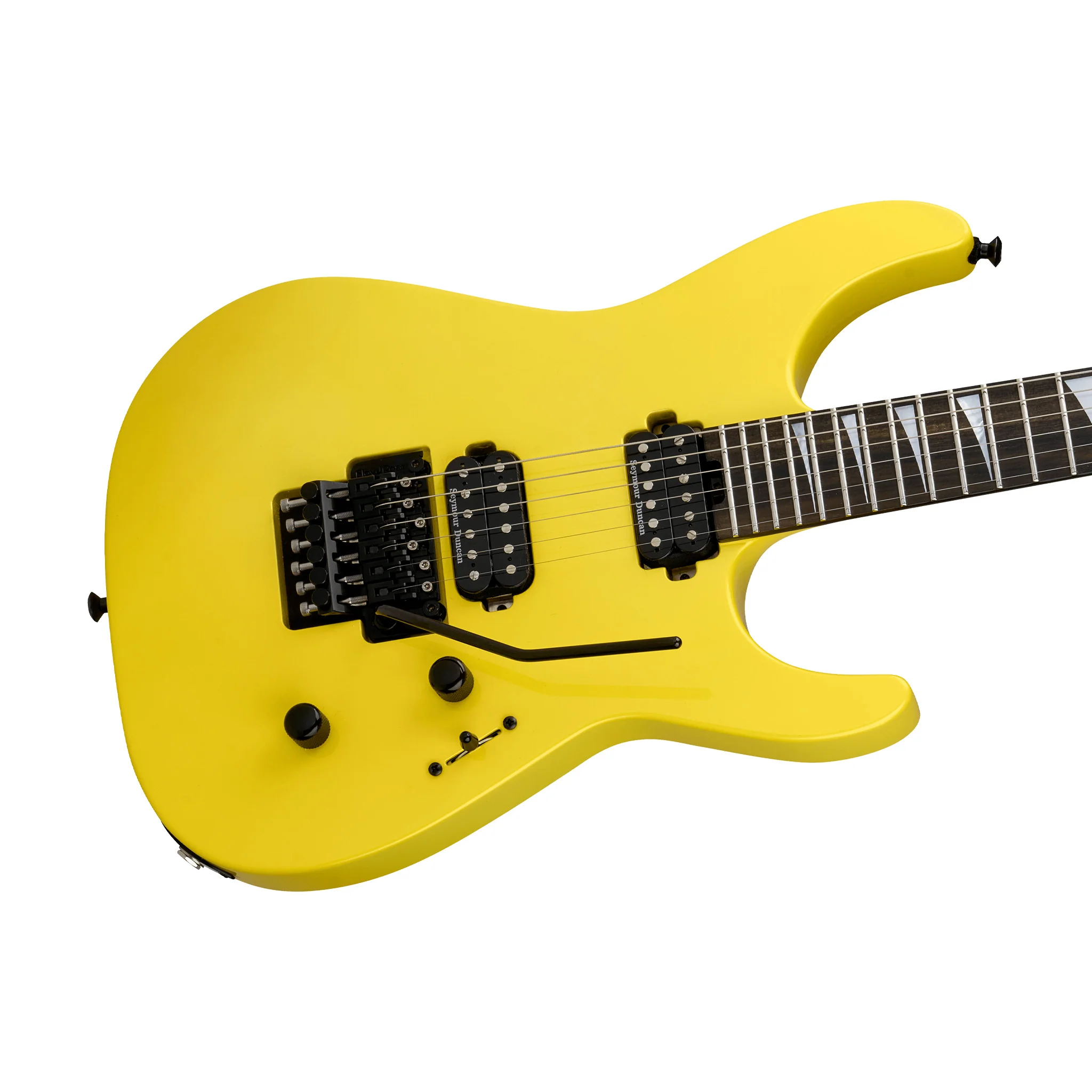 Jackson American Series Soloist SL2 DX Electric Guitar, Ebony FB, Lemon Ice - Image 5