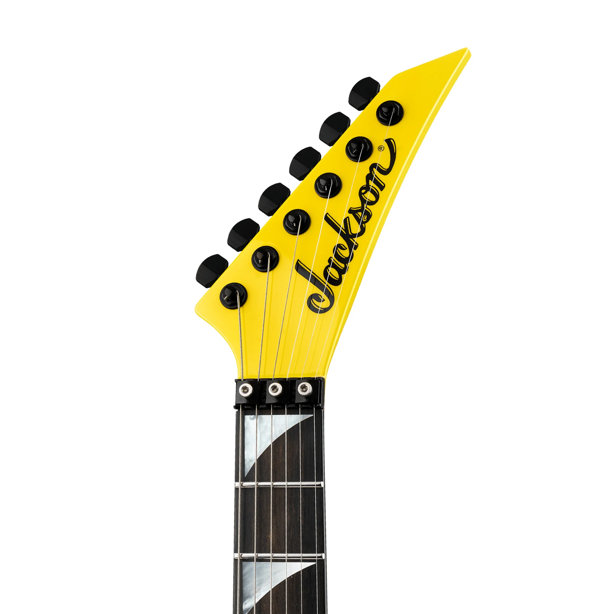 Jackson American Series Soloist SL2 DX Electric Guitar, Ebony FB, Lemon Ice - Image 6
