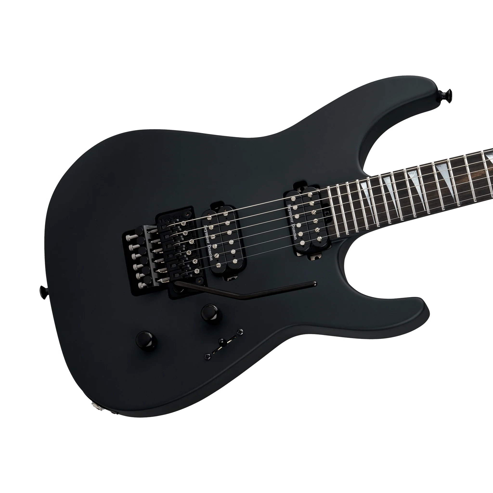 Jackson American Series Soloist SL2 DX Electric Guitar, Ebony FB, Satin Black - Image 5
