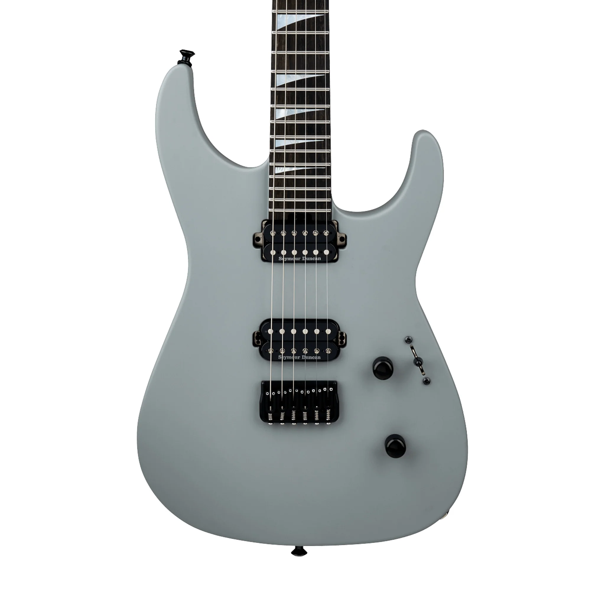 Jackson American Series Soloist SL2 HT Electric Guitar, Satin Porsche Gray - Image 3