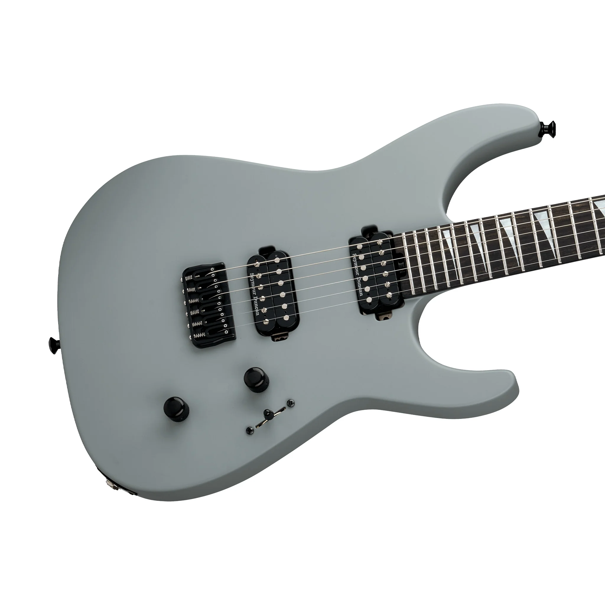 Jackson American Series Soloist SL2 HT Electric Guitar, Satin Porsche Gray - Image 5