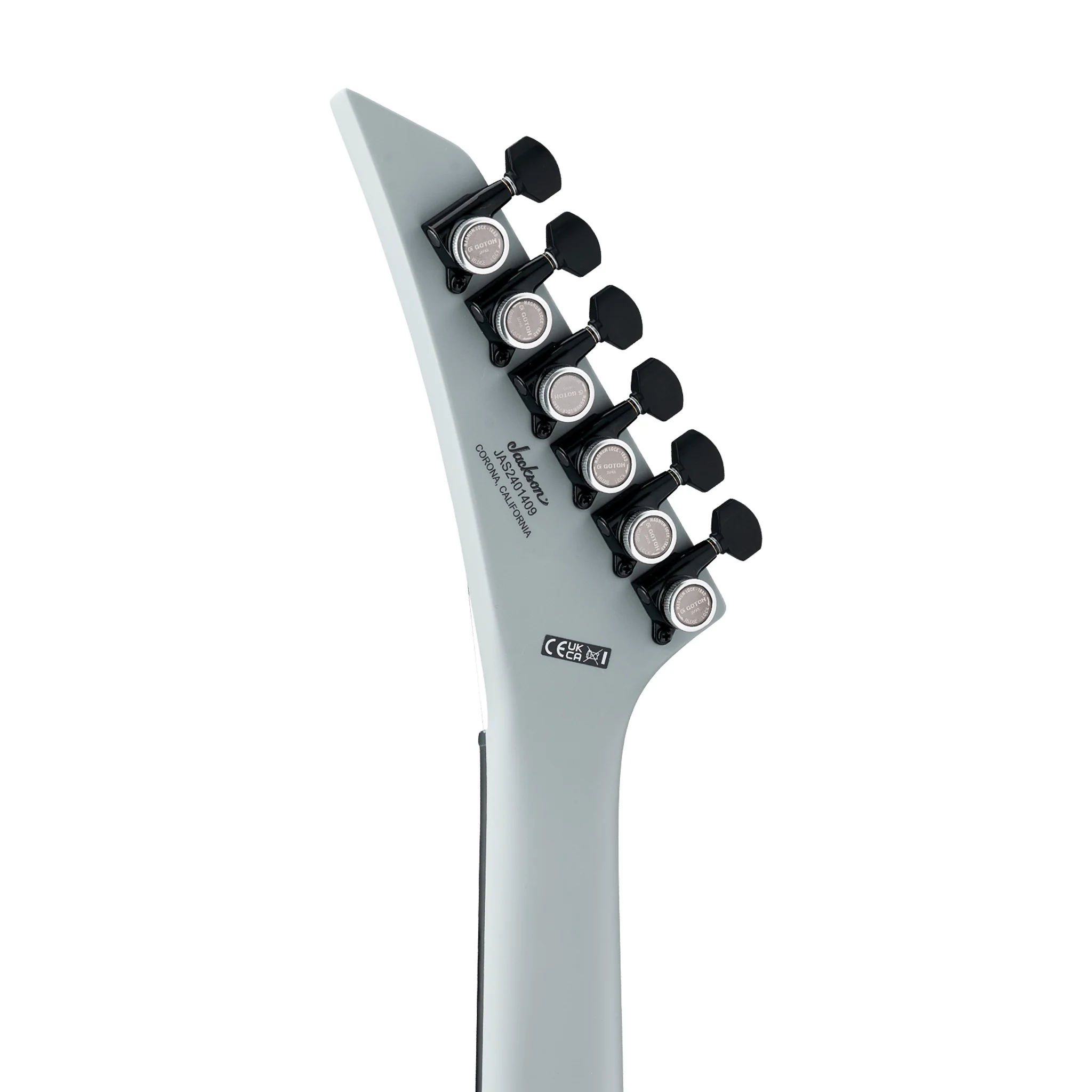 Jackson American Series Soloist SL2 HT Electric Guitar, Satin Porsche Gray - Image 7