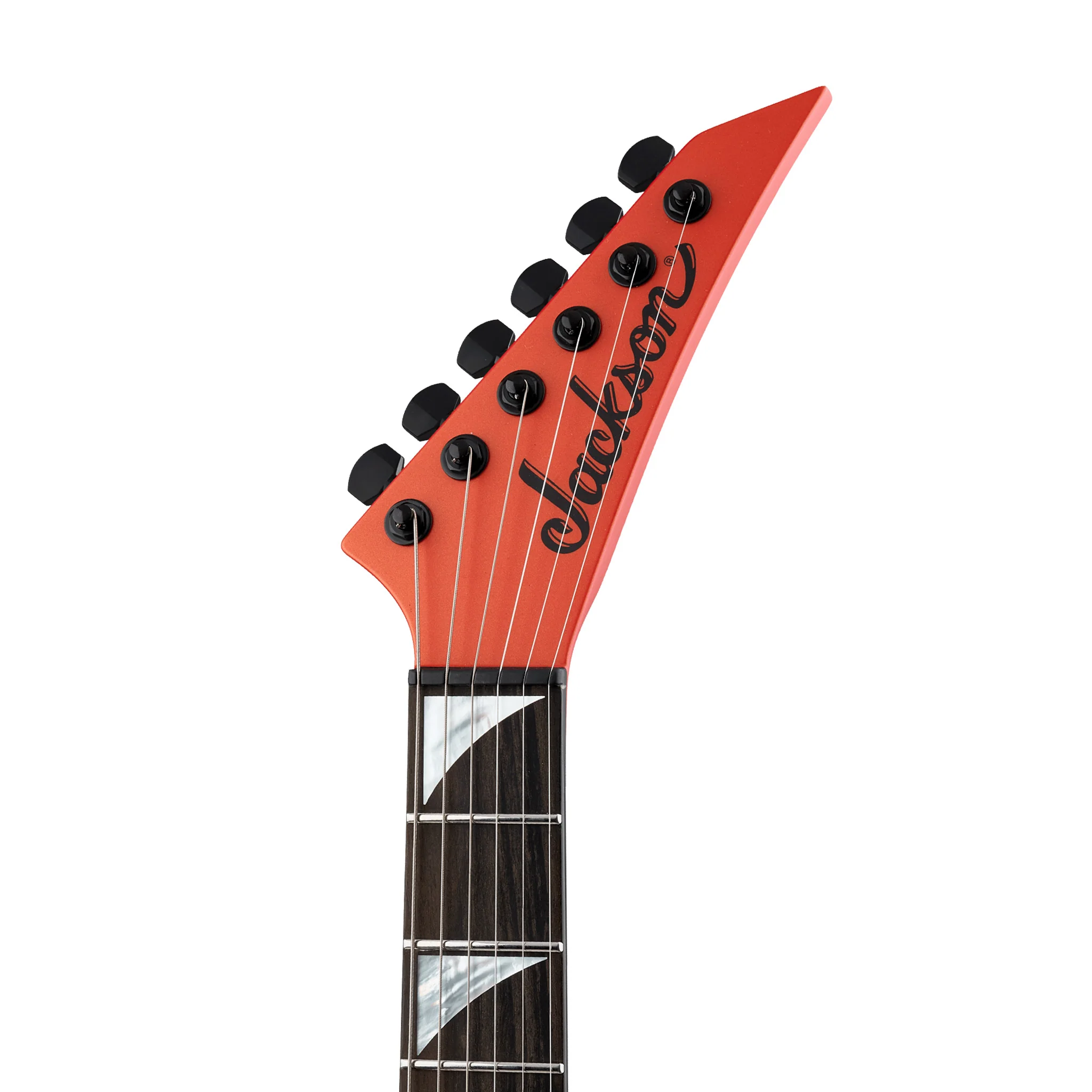 Jackson American Series Soloist SL2 HT MG Electric Guitar, Satin Lambo Orange - Image 6