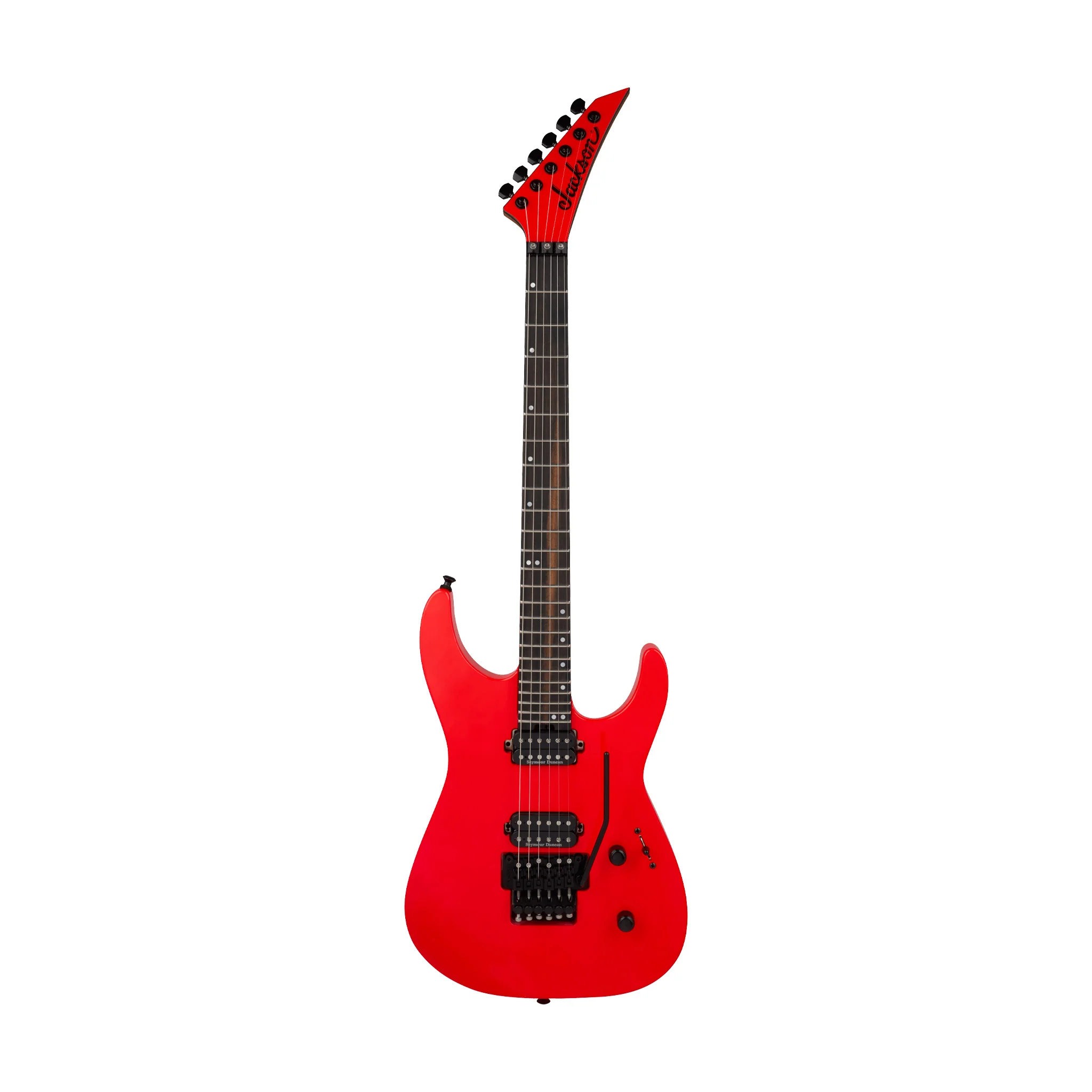 Jackson American Series Virtuoso Electric Guitar, Streaked Ebony FB, Rocket Red