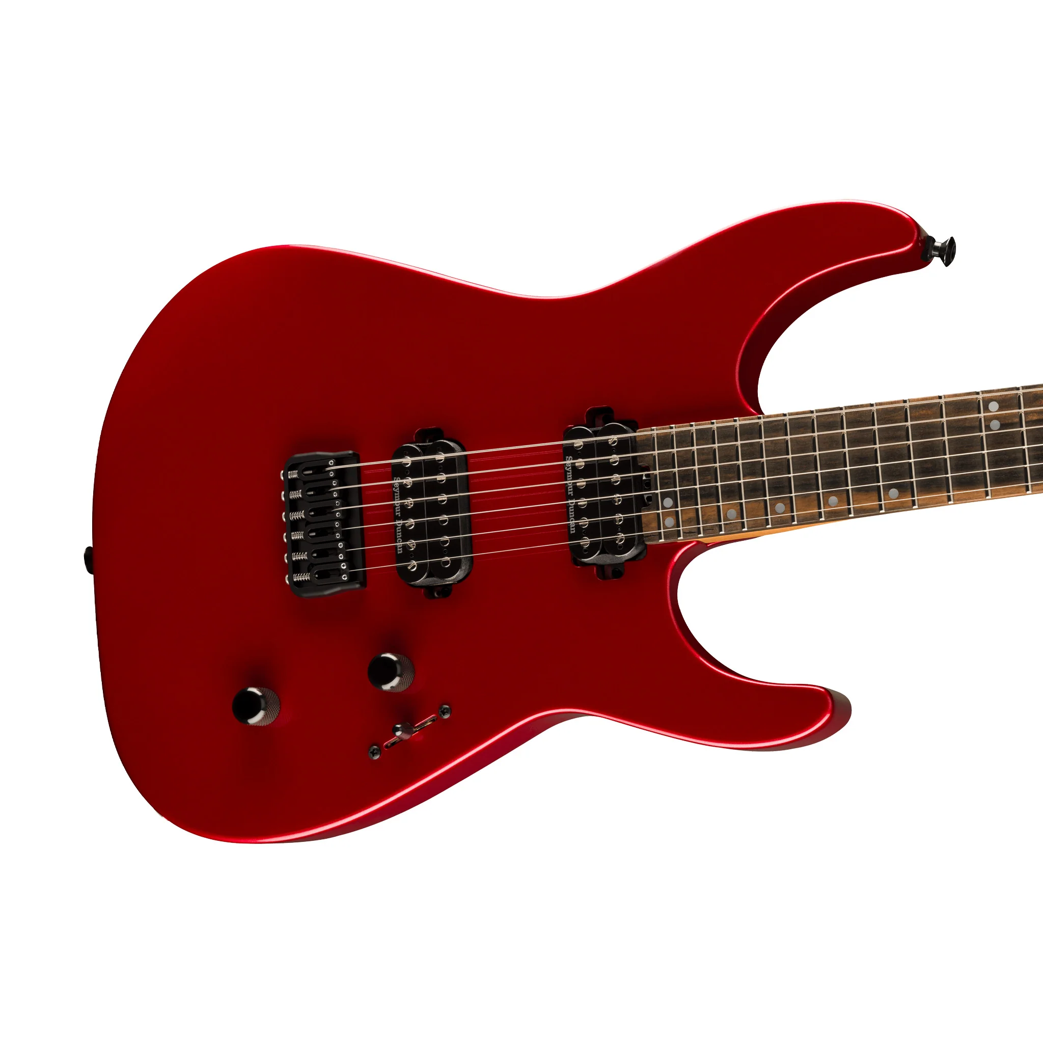 Jackson American Series Virtuoso HT Electric Guitar, Streaked Ebony FB, Red Crystal - Image 5