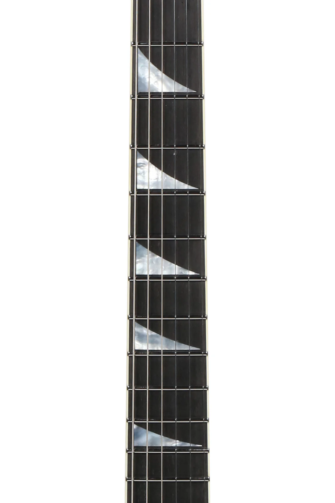 Jackson Custom Shop Randy Rhoads RR24 Electric Guitar, Satin Black w/ Yellow Bevels - Image 5