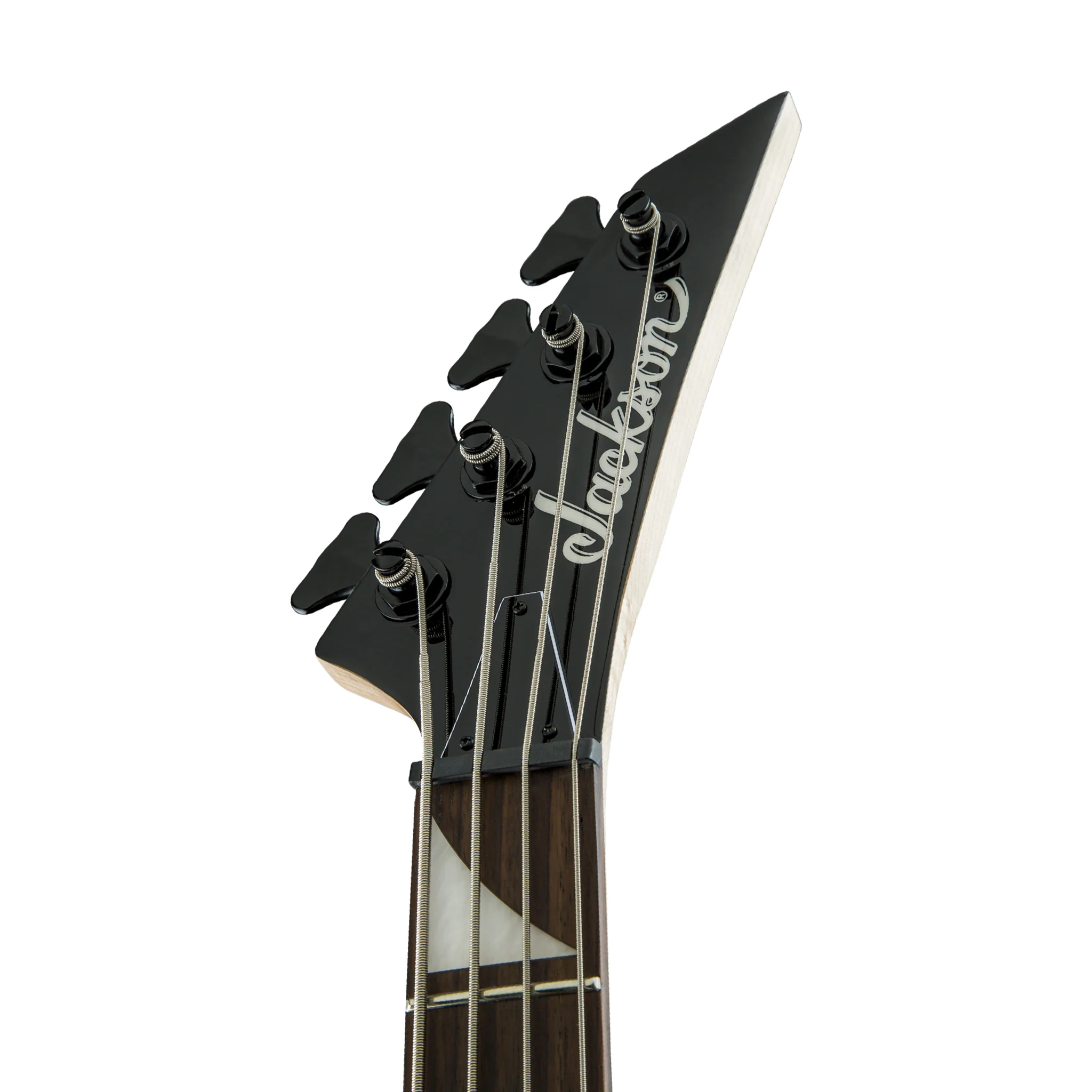 Jackson JS Series Concert Bass JS2 Guitar, Amaranth FB, Satin Black - Image 5