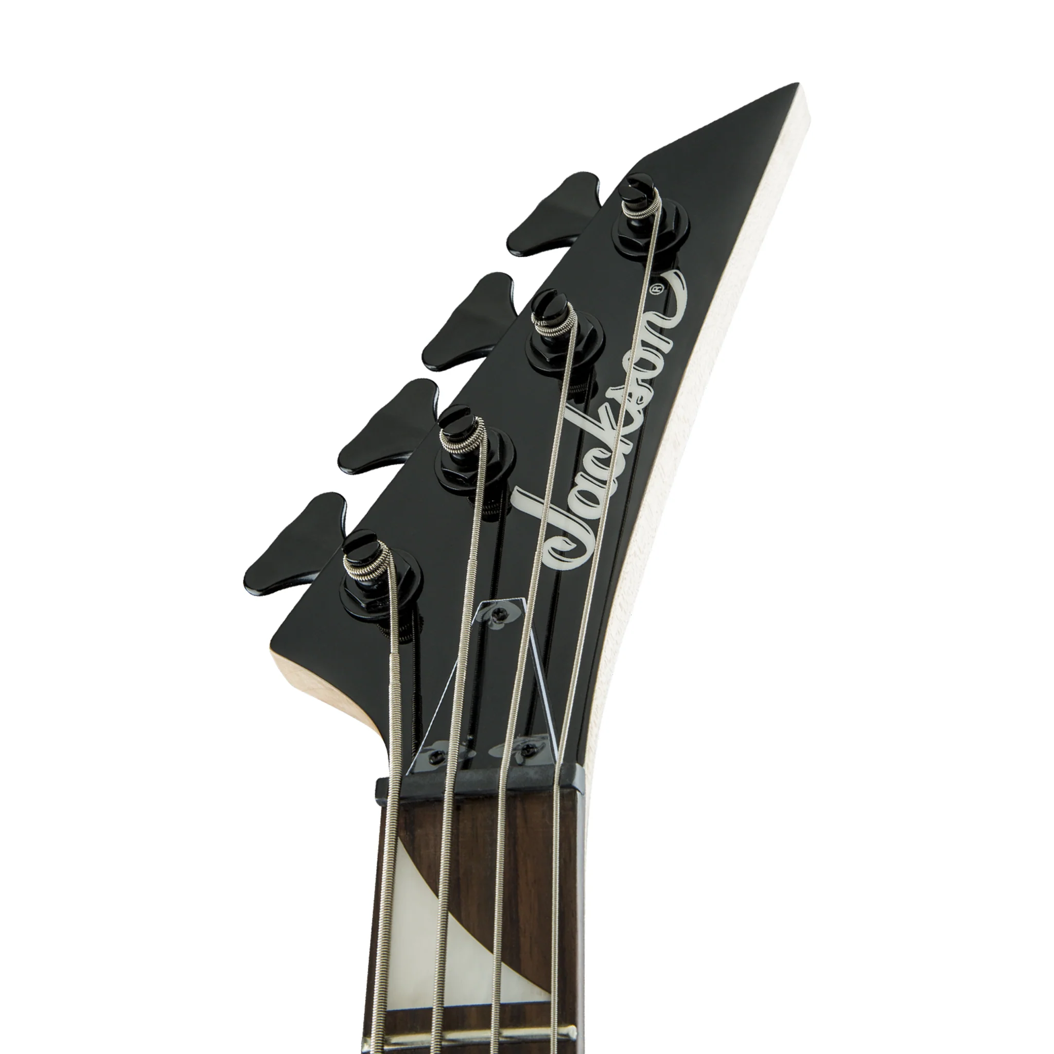 Jackson JS Series Concert Bass JS2 Guitar, Amaranth FB, Snow White - Image 5