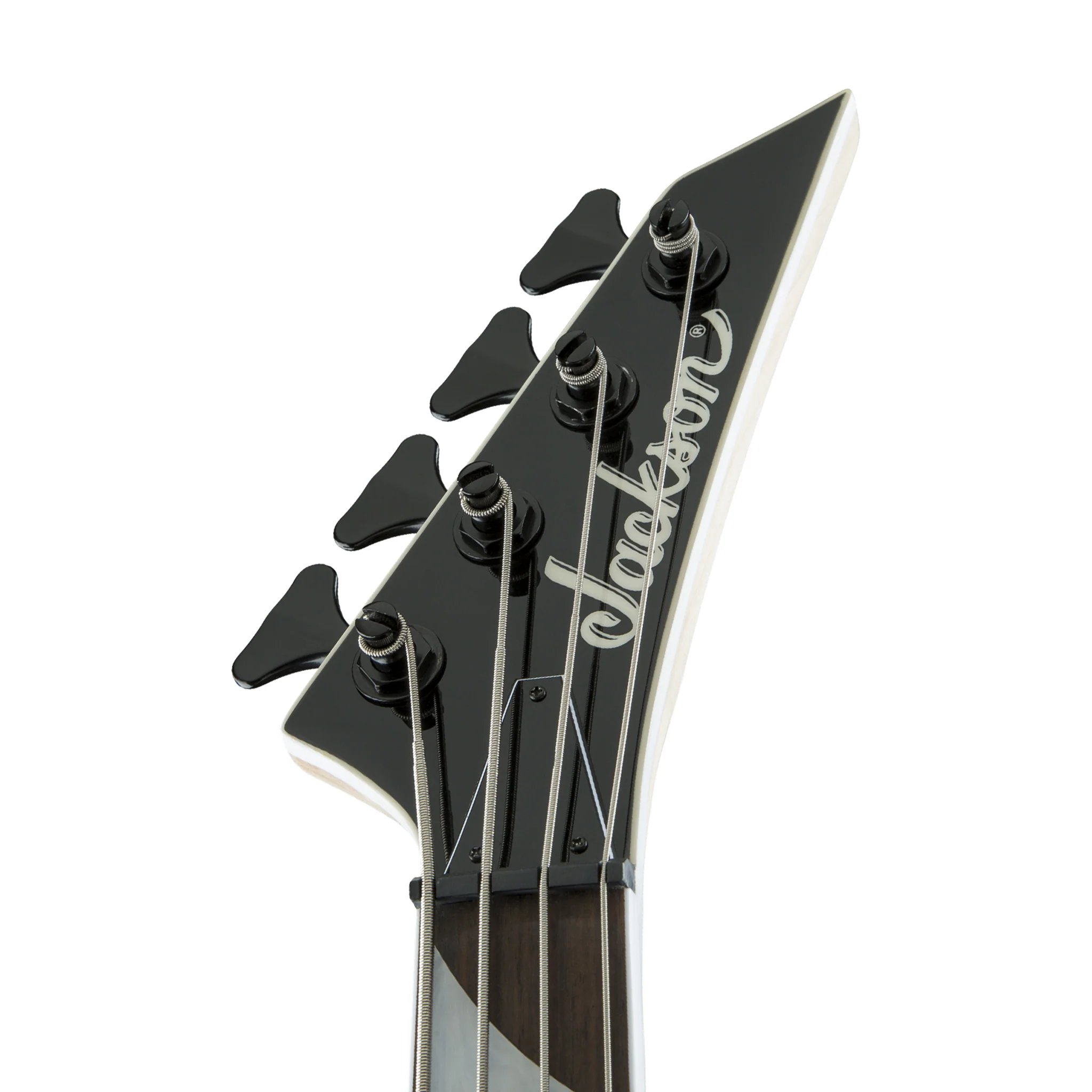 Jackson JS Series Concert Bass JS3 Guitar, Amaranth FB, Satin Black - Image 5